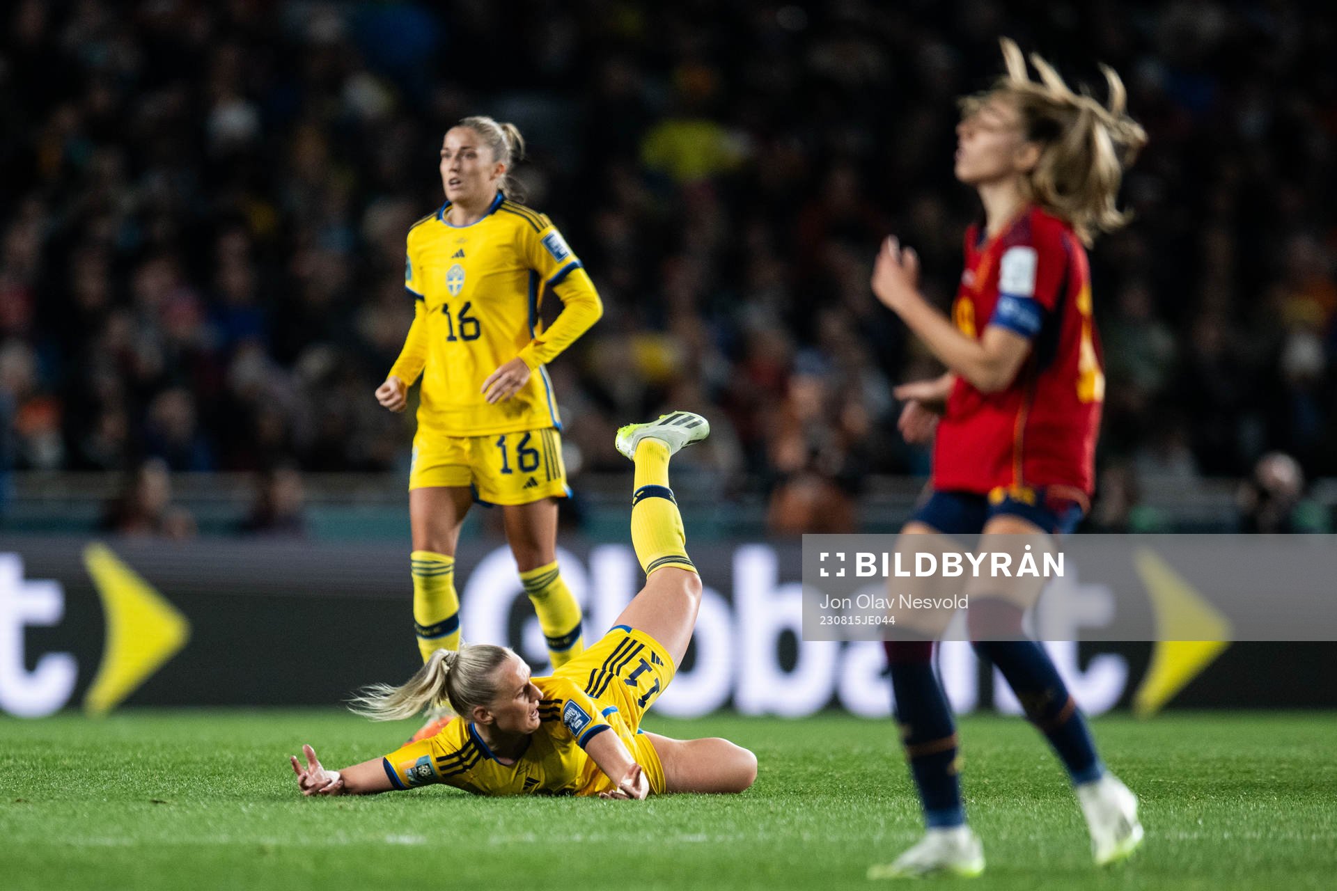 Stina Blackstenius of Sweden