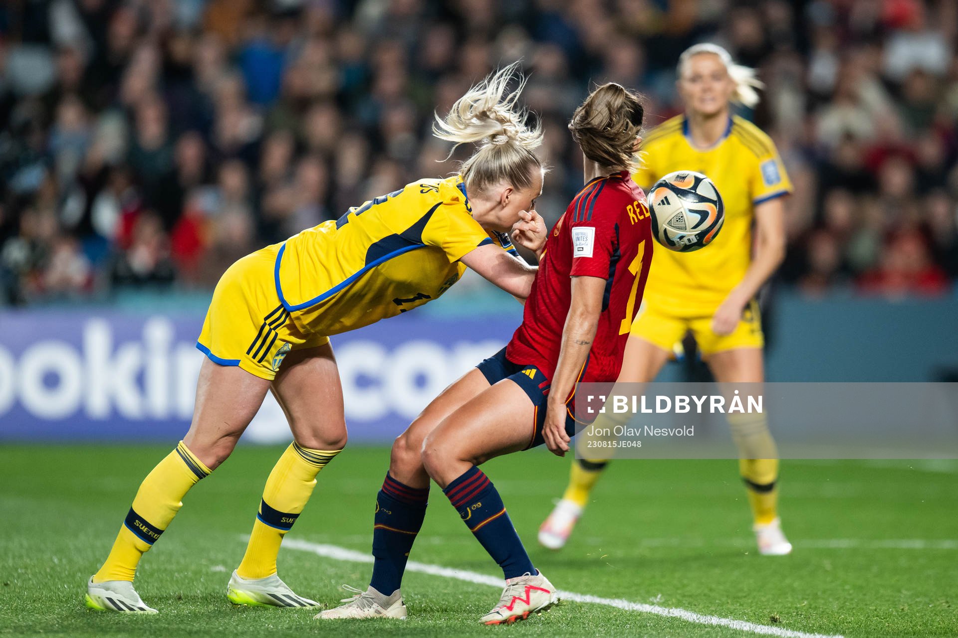 Stina Blackstenius of Sweden