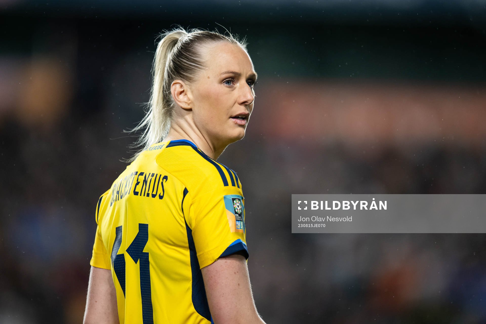 Stina Blackstenius of Sweden