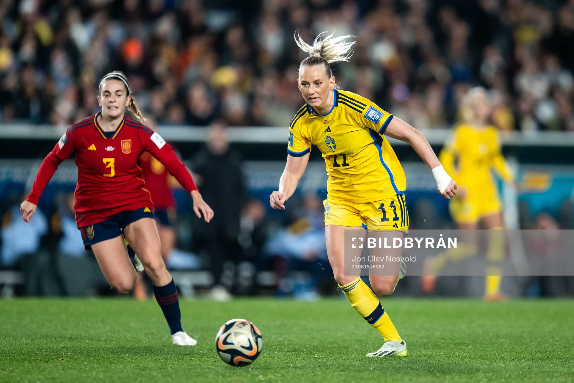 Stina Blackstenius of Sweden