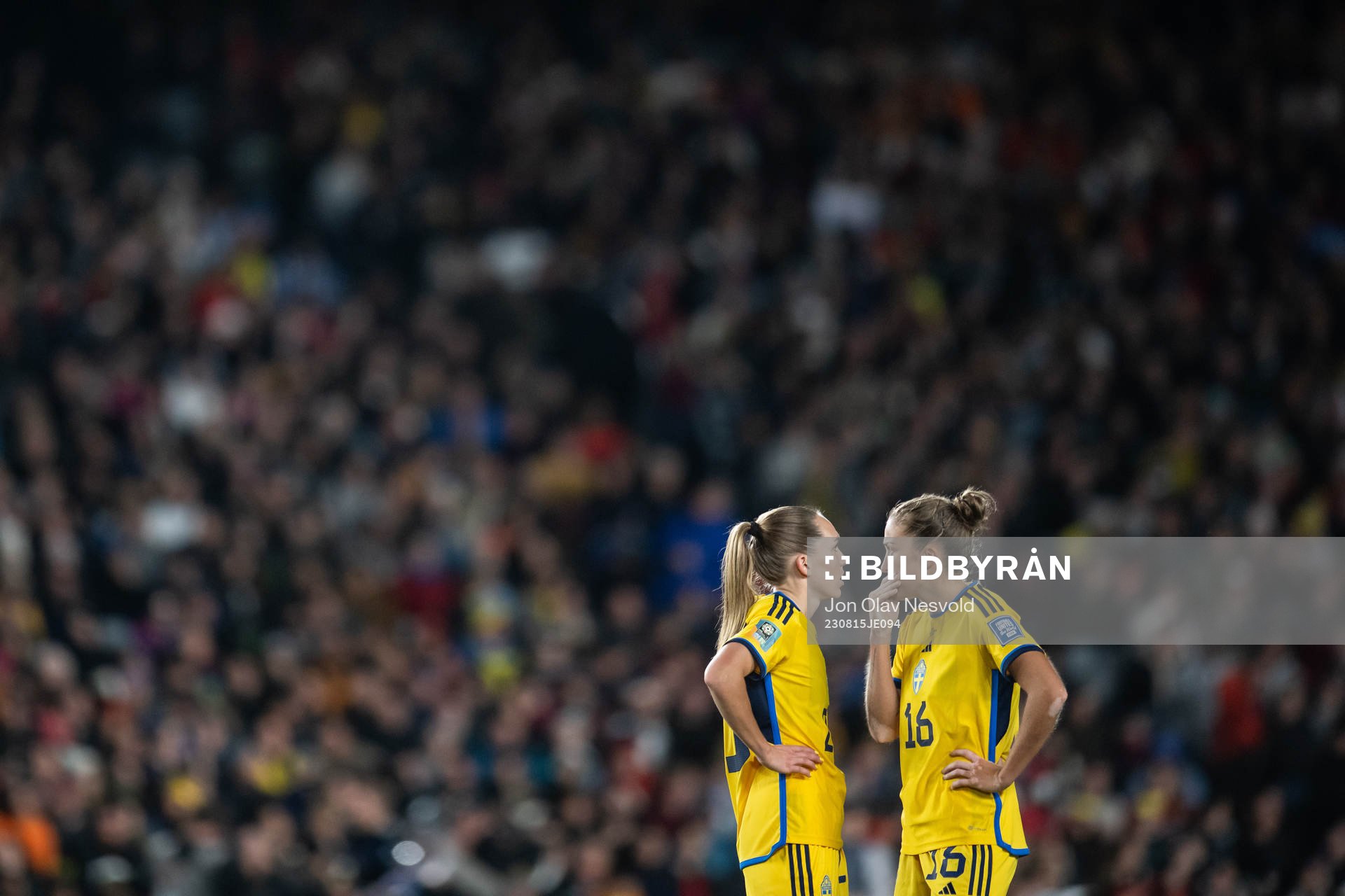 Elin Rubensson and Filippa Angeldahl of Sweden