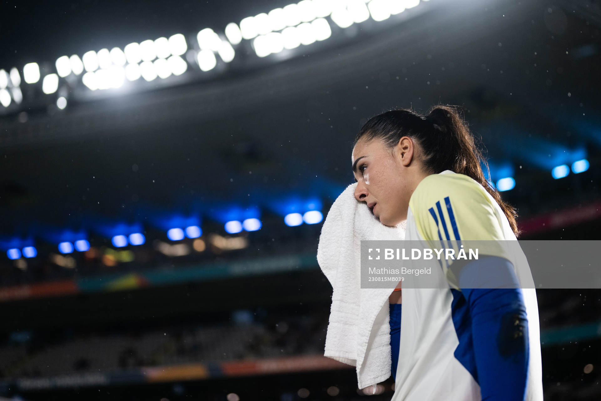 Goalkeeper Zecira Musovic of Sweden