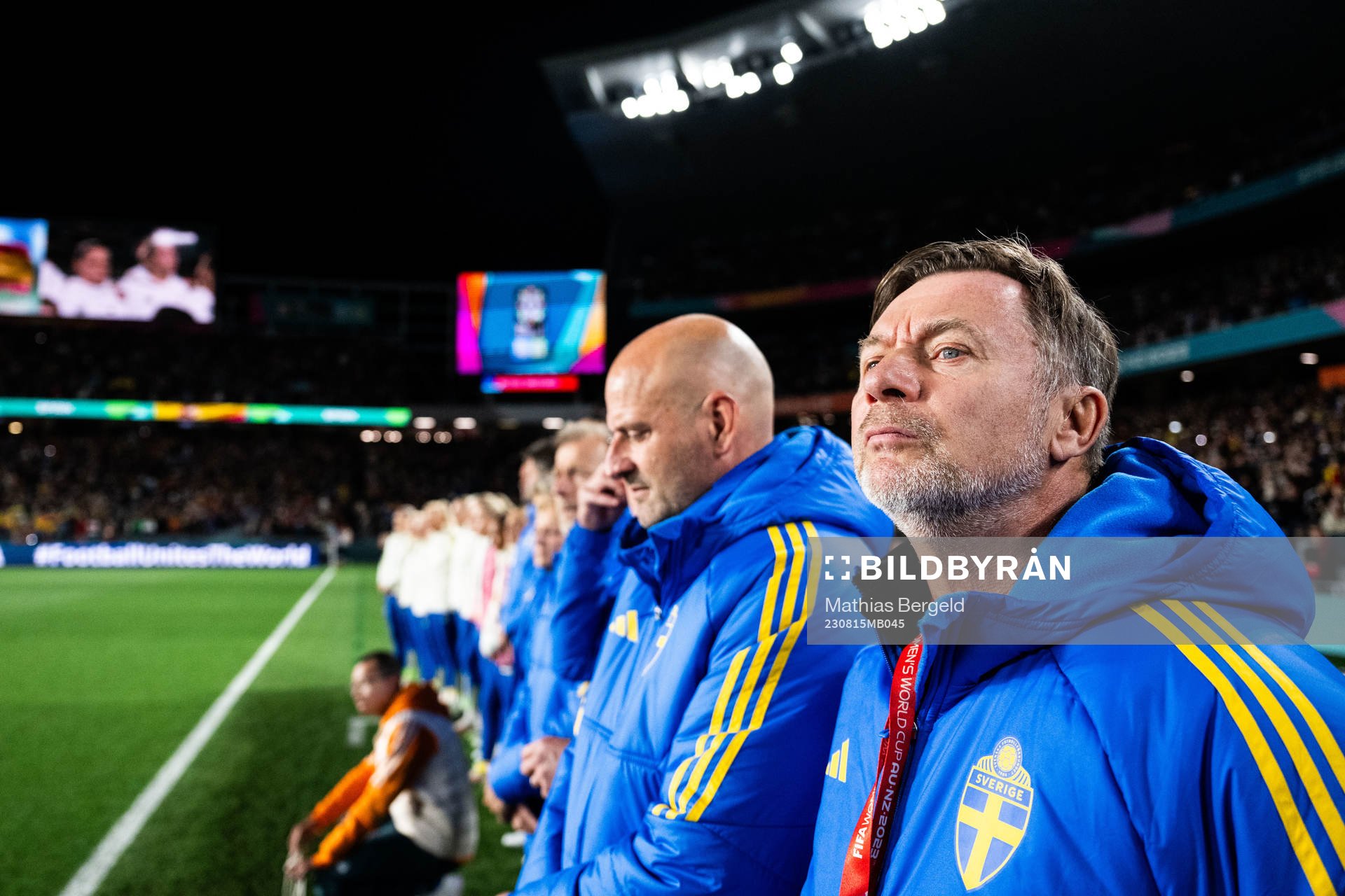 Head coach Peter Gerhardsson of Sweden