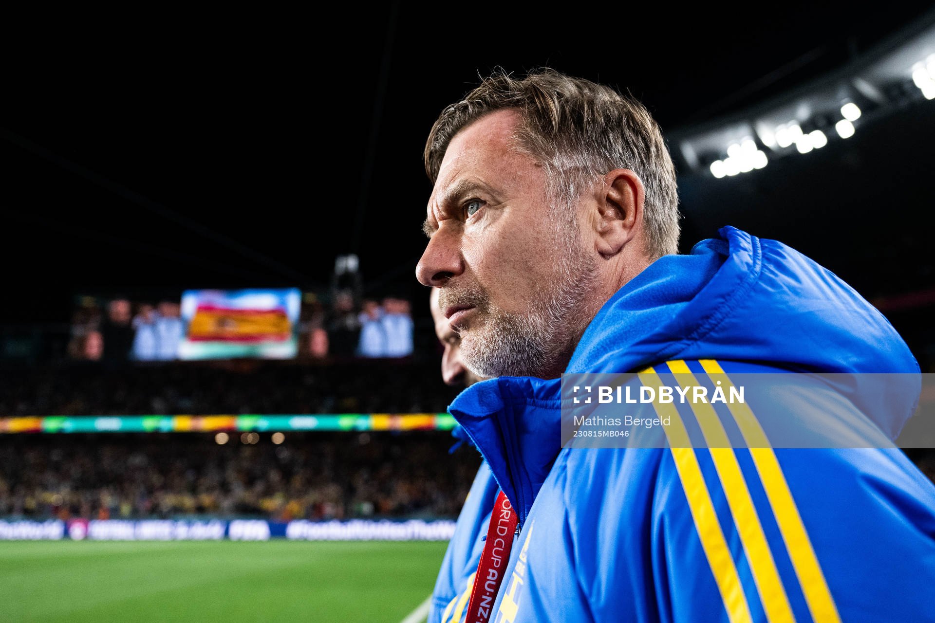 Head coach Peter Gerhardsson of Sweden