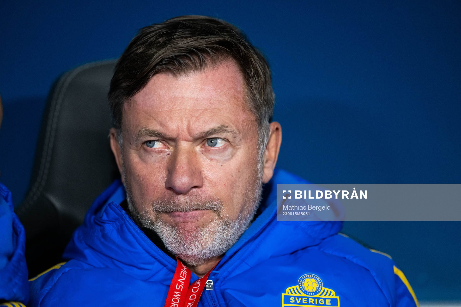 Head coach Peter Gerhardsson of Sweden