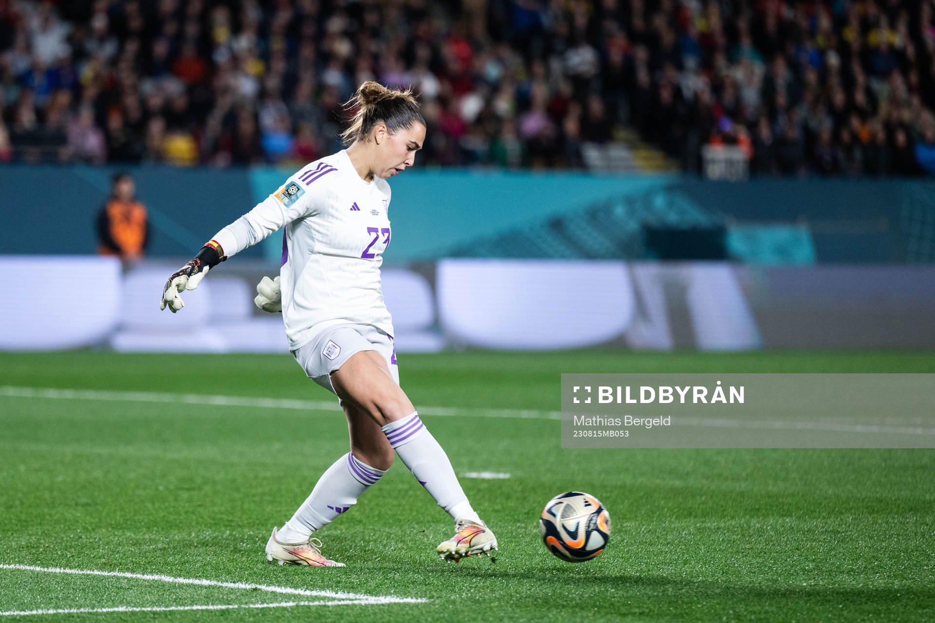 Goalkeeper Cata Coll of Spain