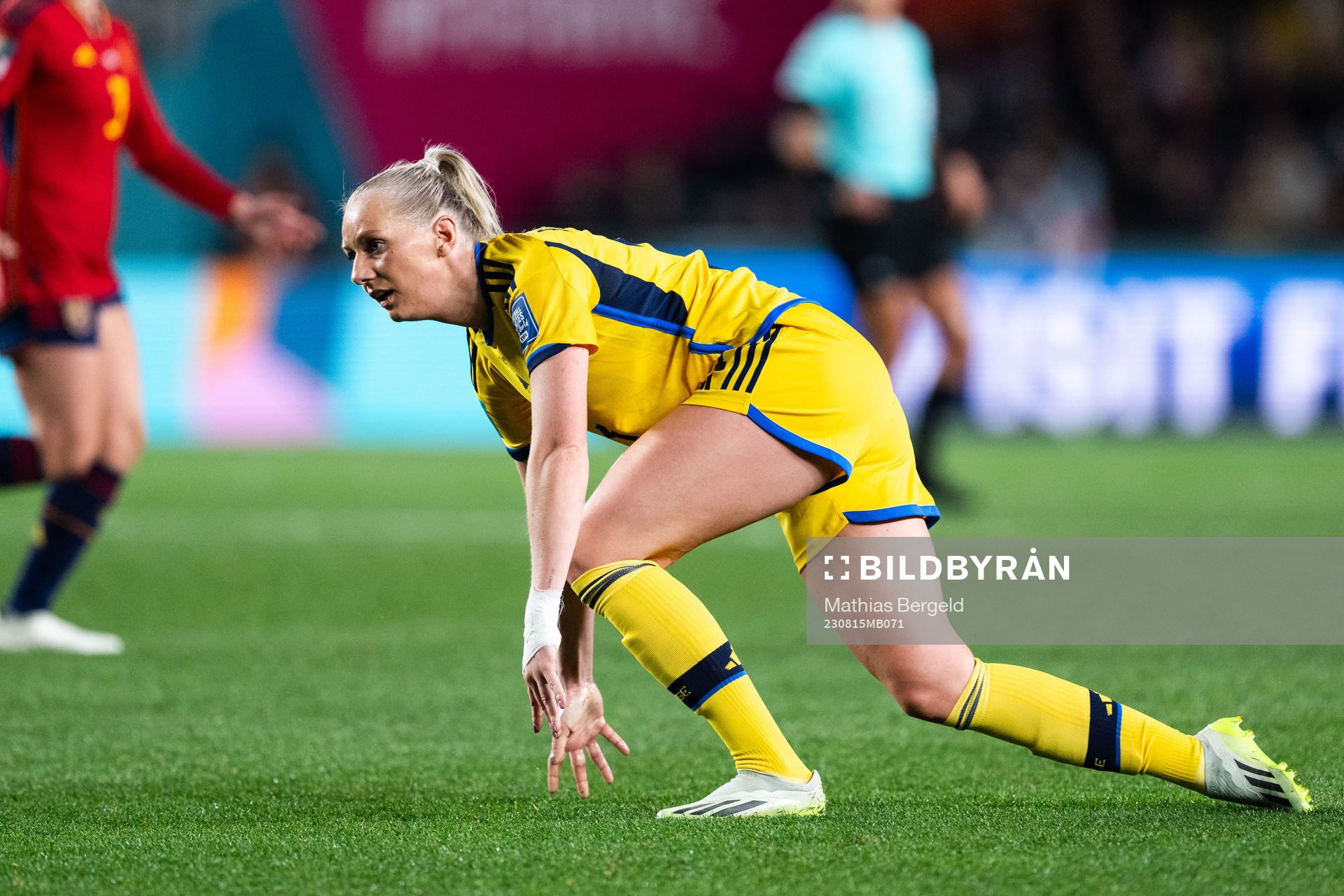Stina Blackstenius of Sweden