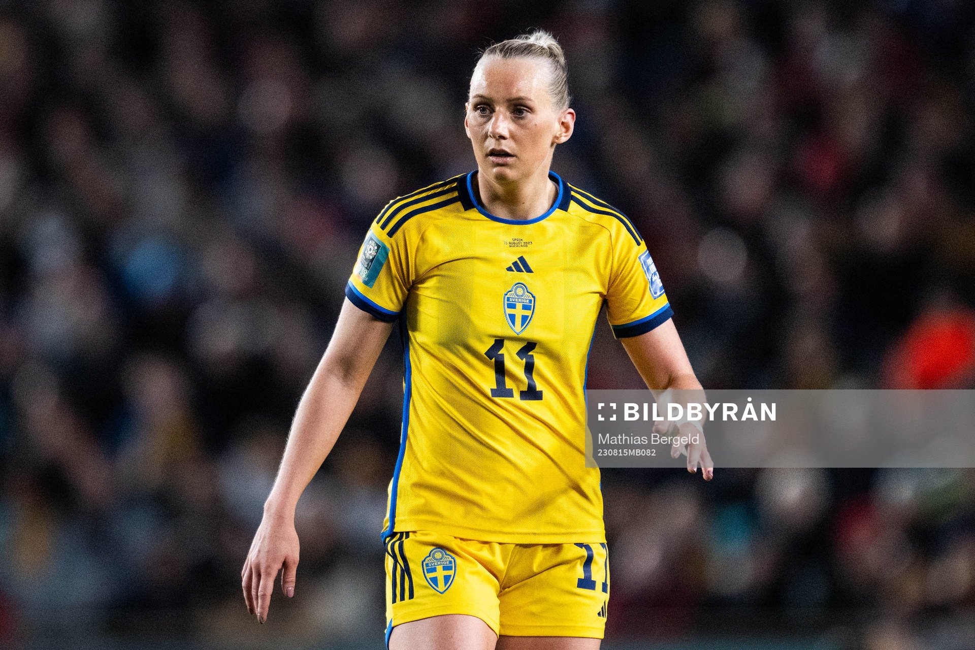 Stina Blackstenius of Sweden