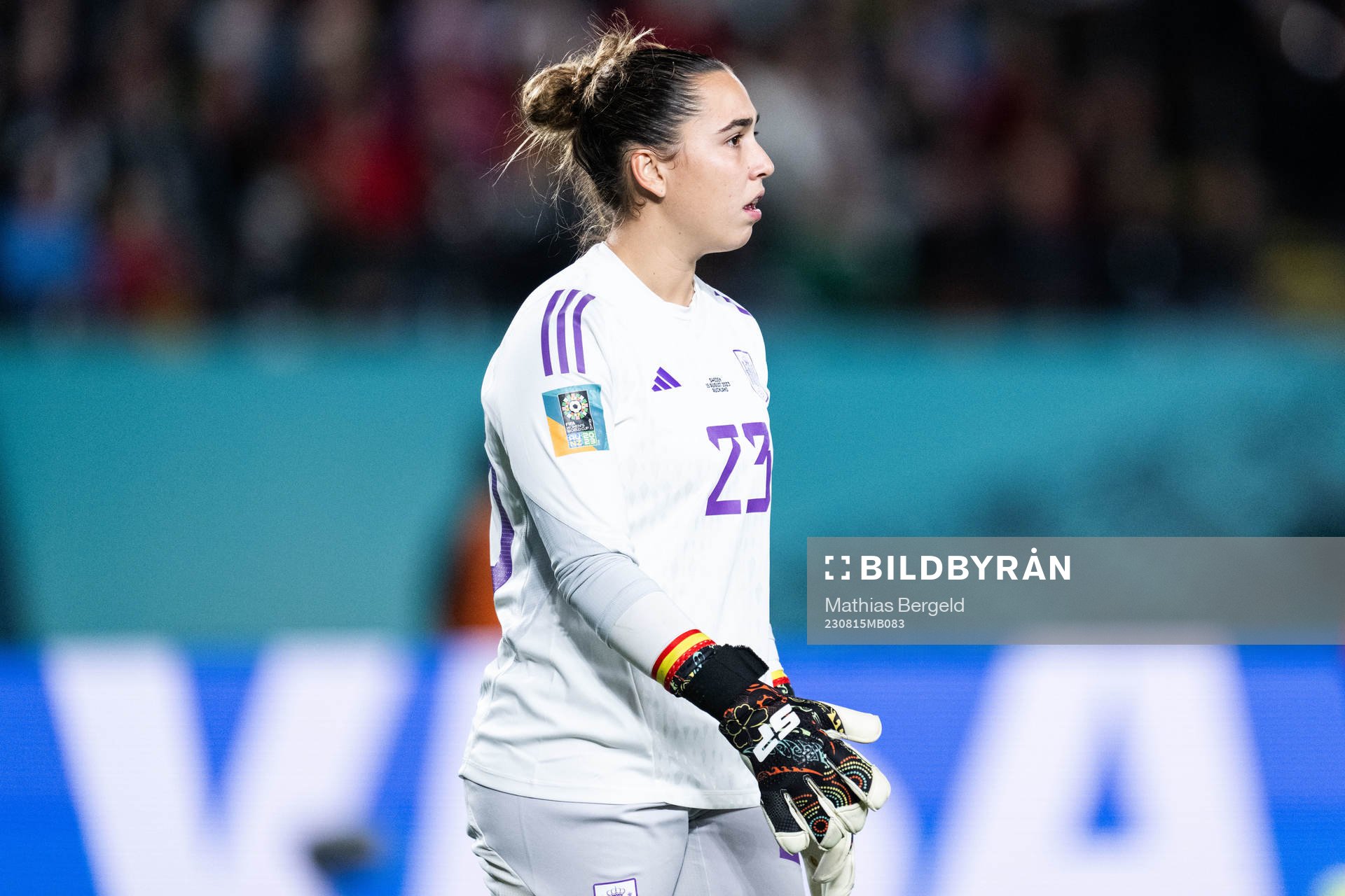 Goalkeeper Cata Coll of Spain
