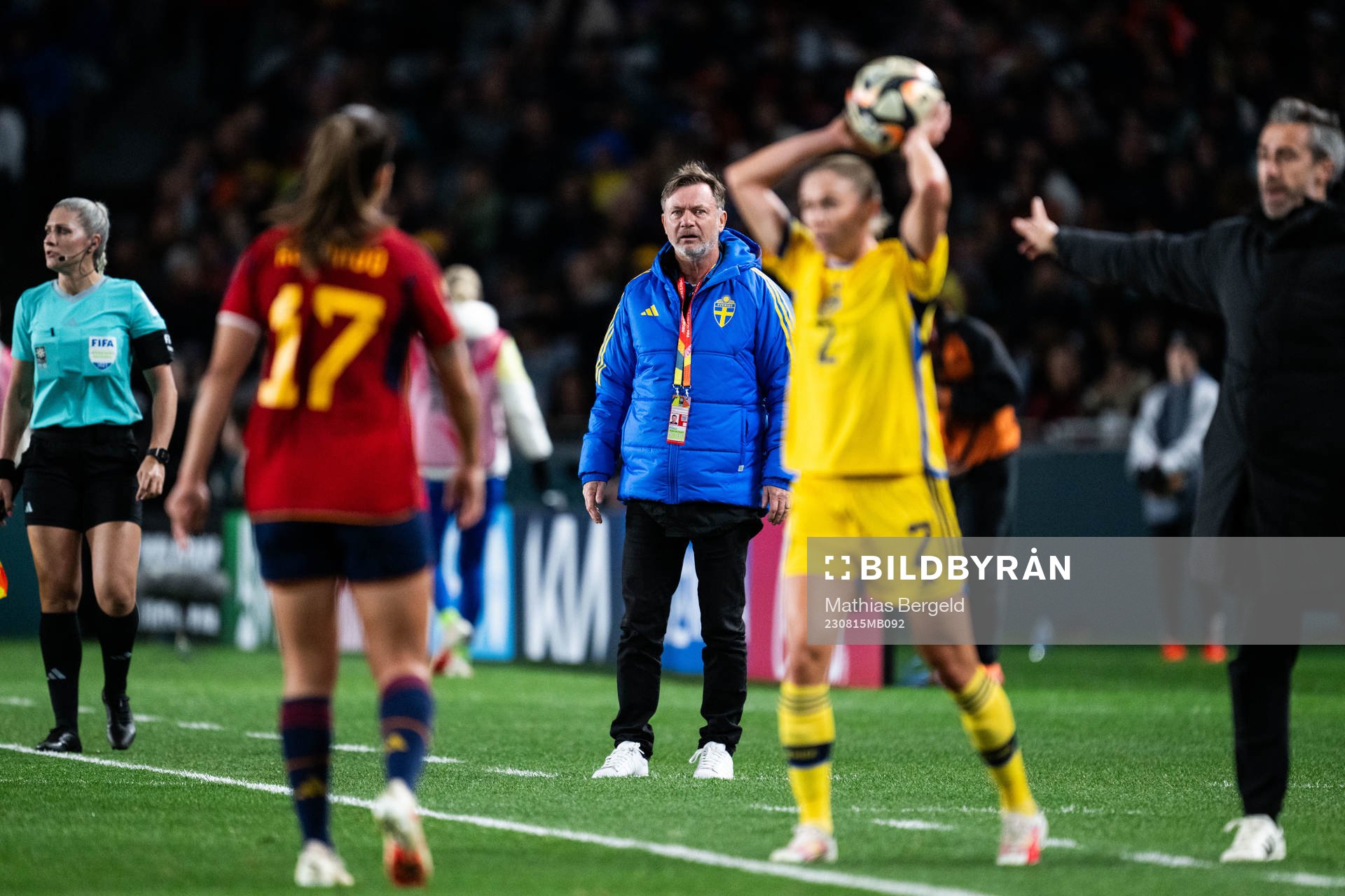 Head coach Peter Gerhardsson of Sweden