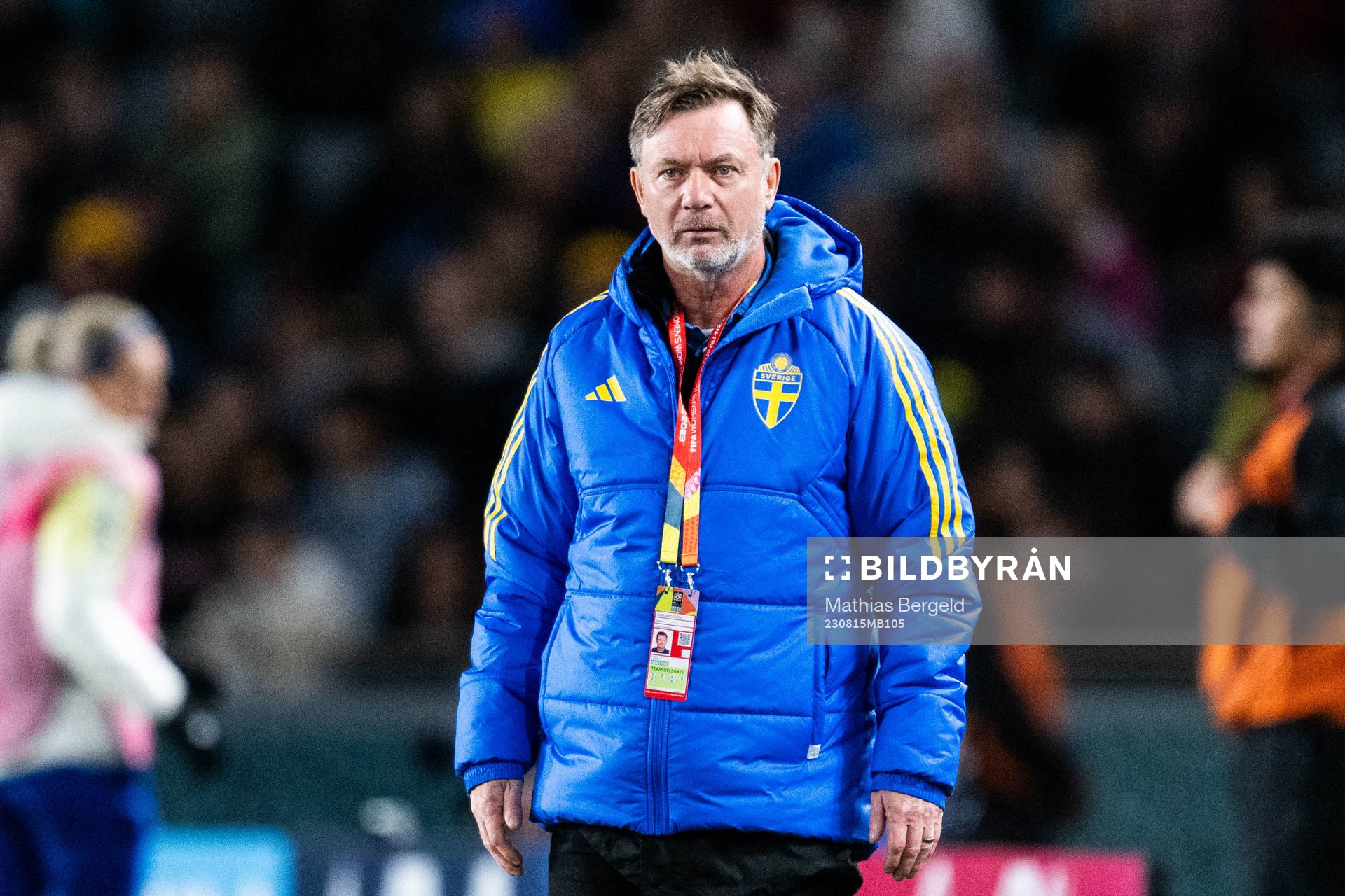 Head coach Peter Gerhardsson of Sweden