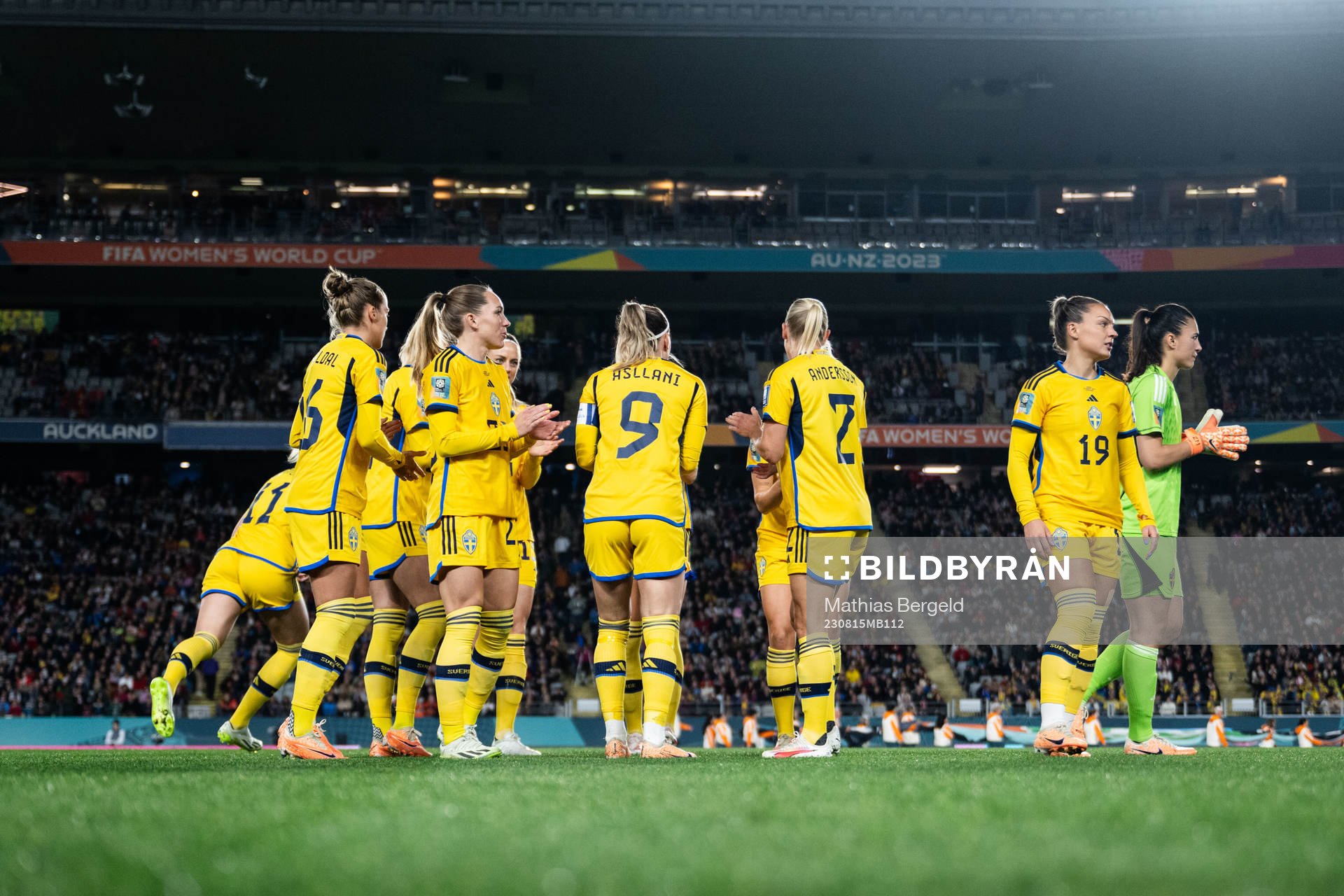 Filippa Angeldahl, Elin Rubensson, Kosovare Asllani, Jonna