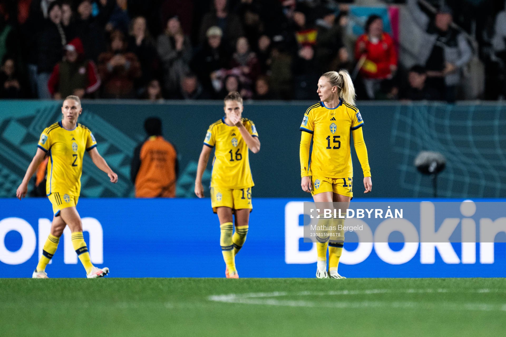 Jonna Andersson, Filippa Angeldahl and Rebecka Blomqvist of