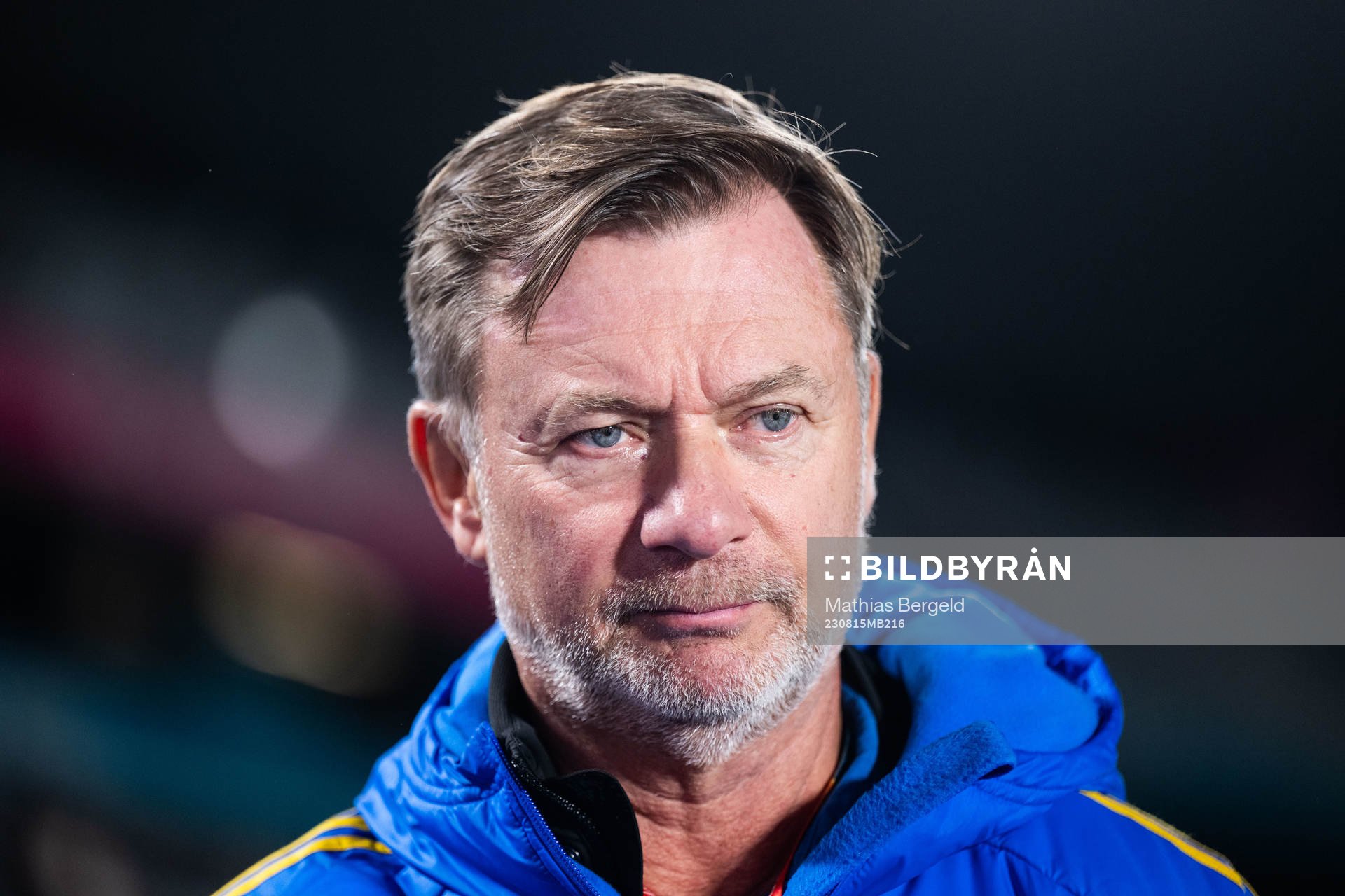 Head coach Peter Gerhardsson of Sweden