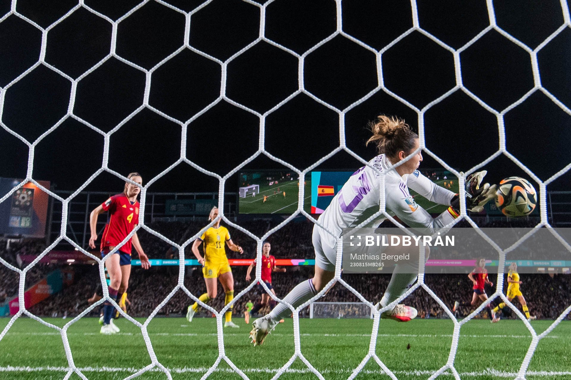 Goalkeeper Cata Coll of Spain