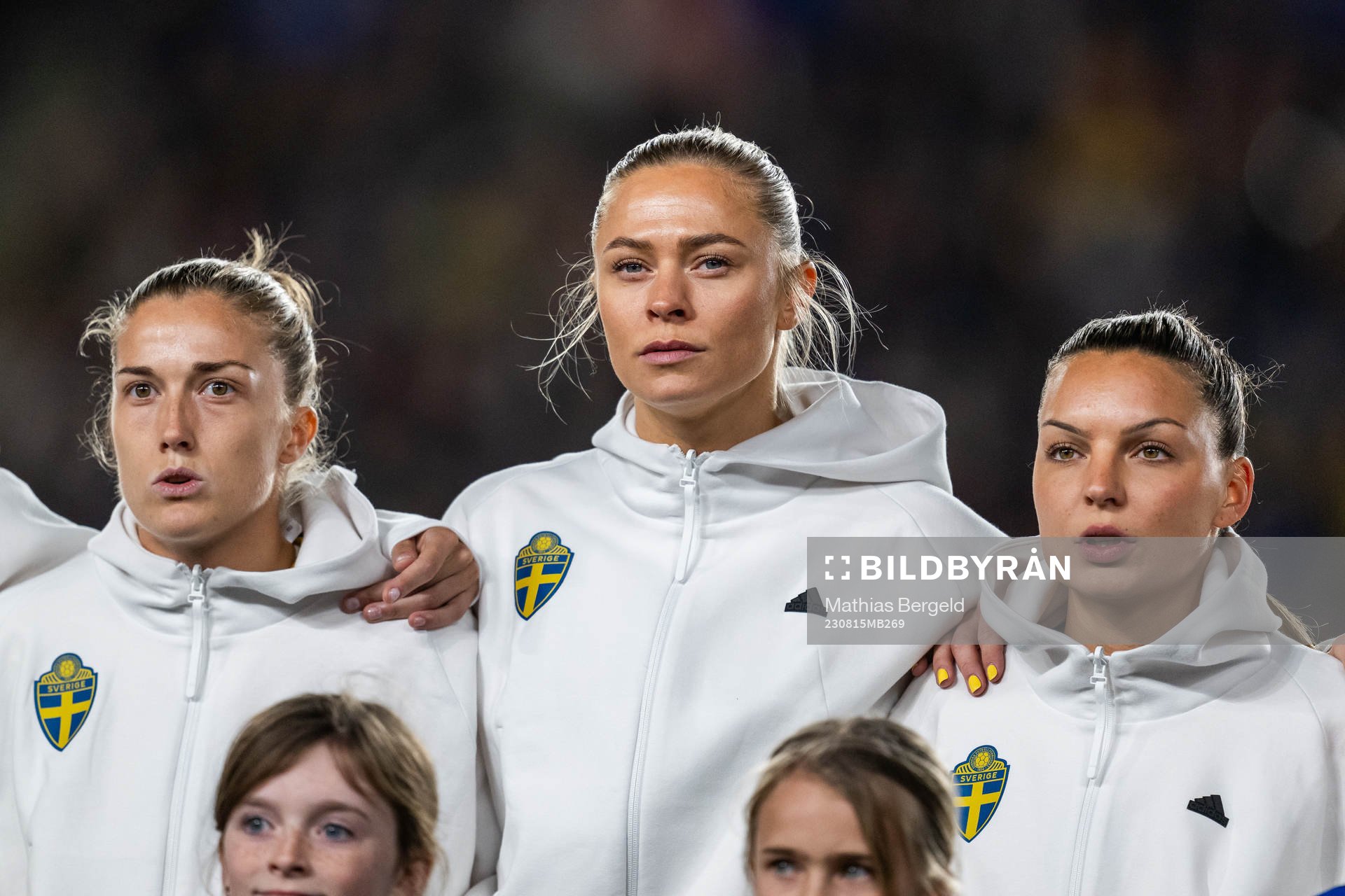 Filippa Angeldahl, Fridolina Rolfö and Johanna Rytting