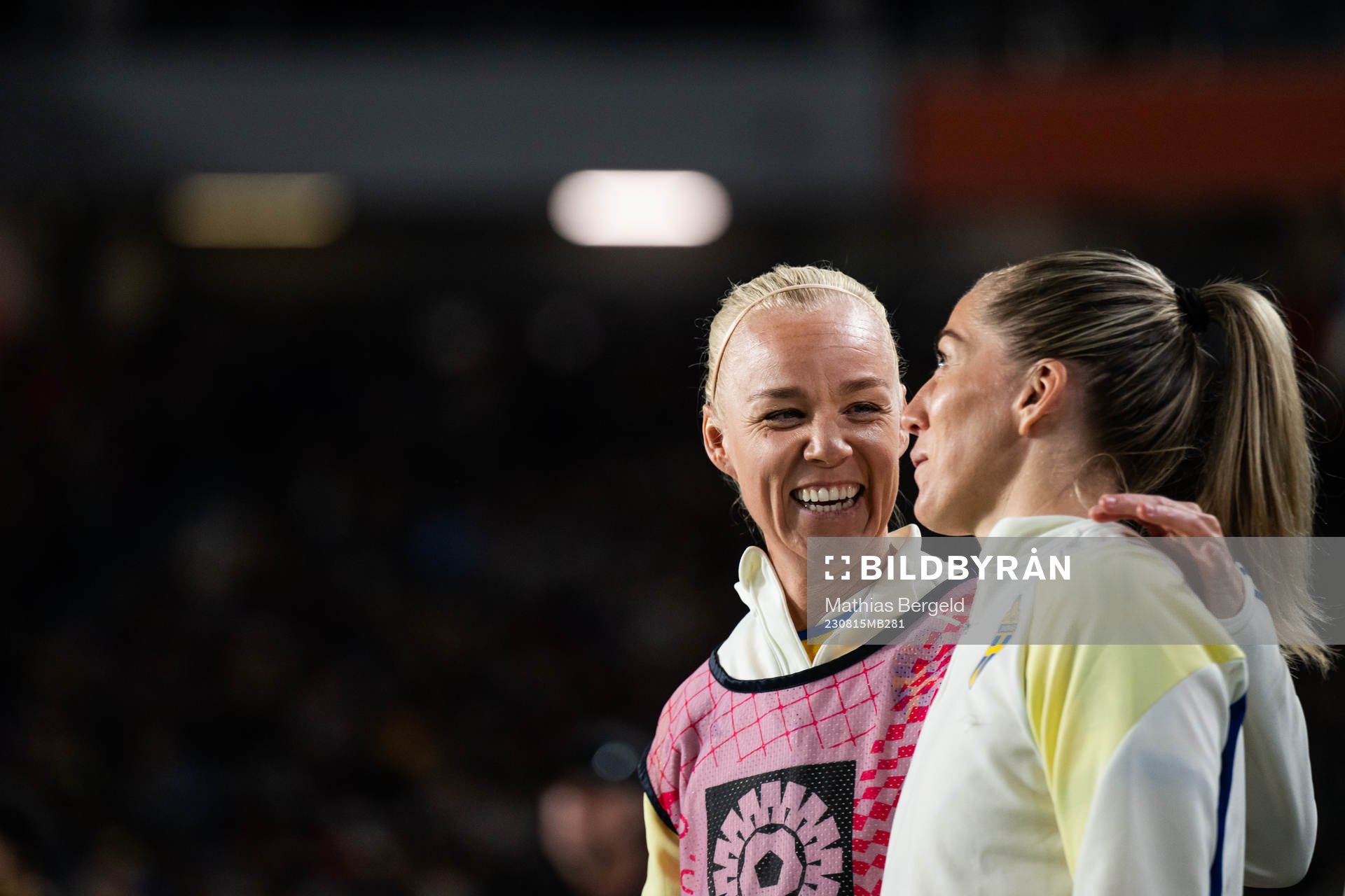 Caroline Seger and Linda Sembrant