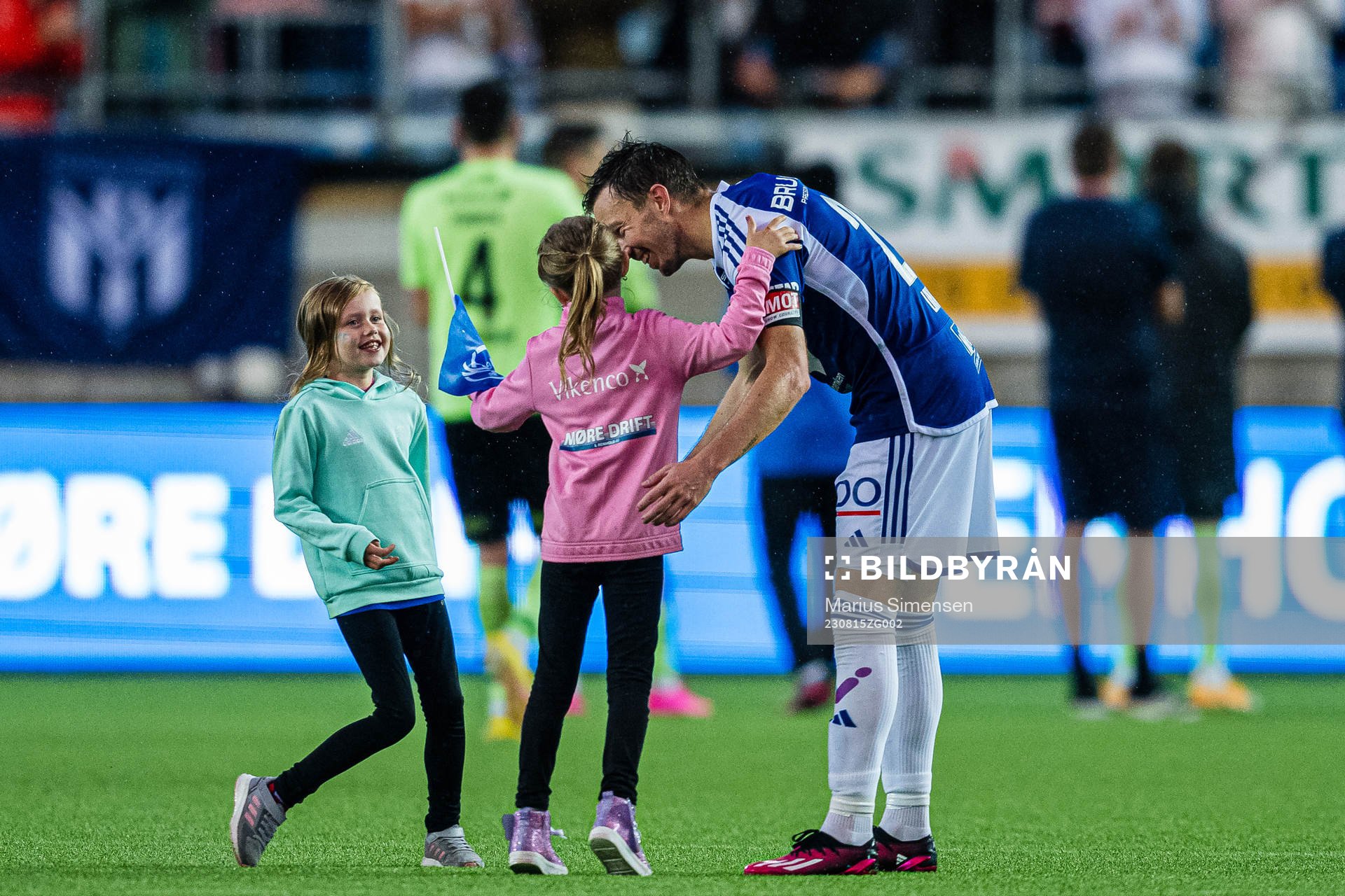 Martin Linnes of Molde celebrates