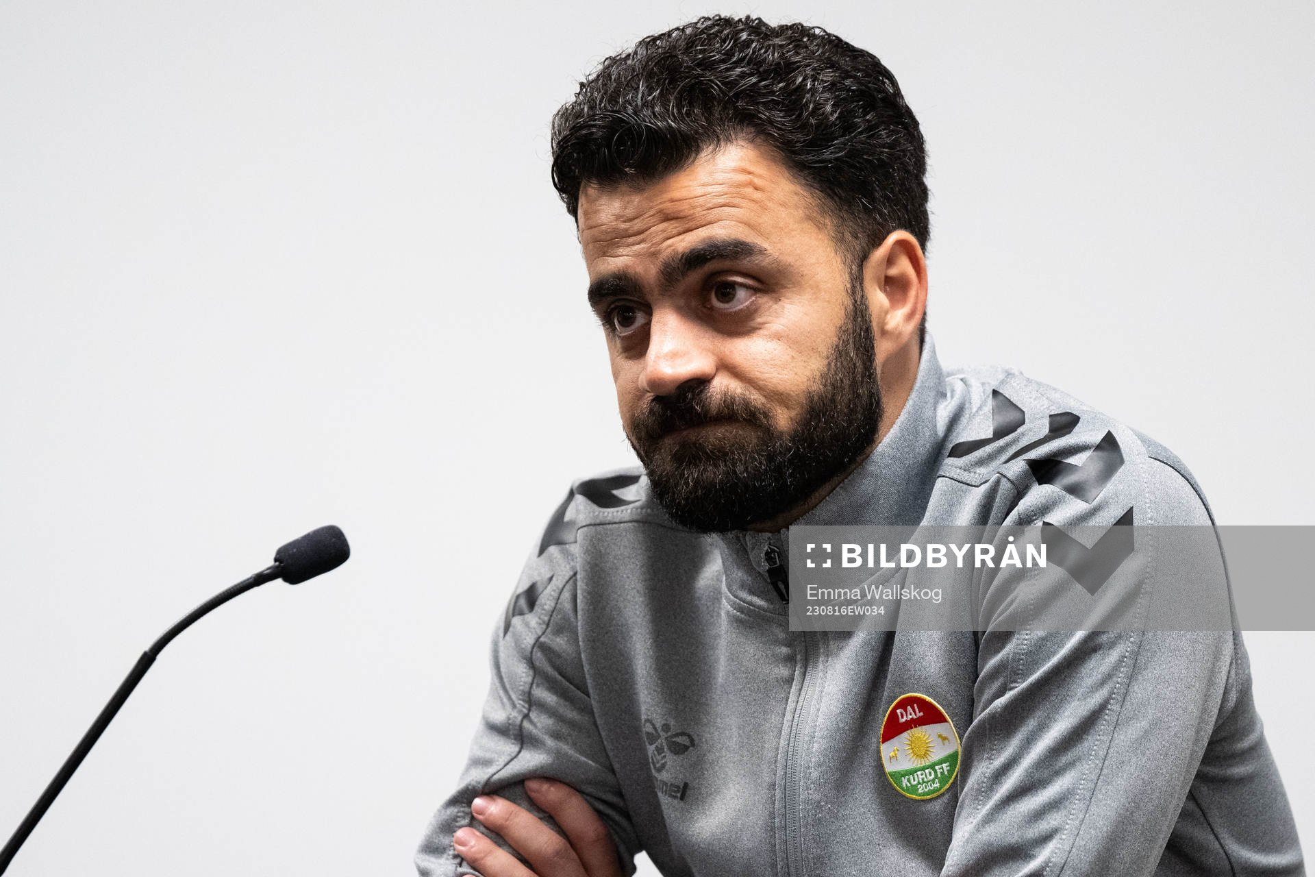 Dalkurds huvudtränare Amir Azrafshan