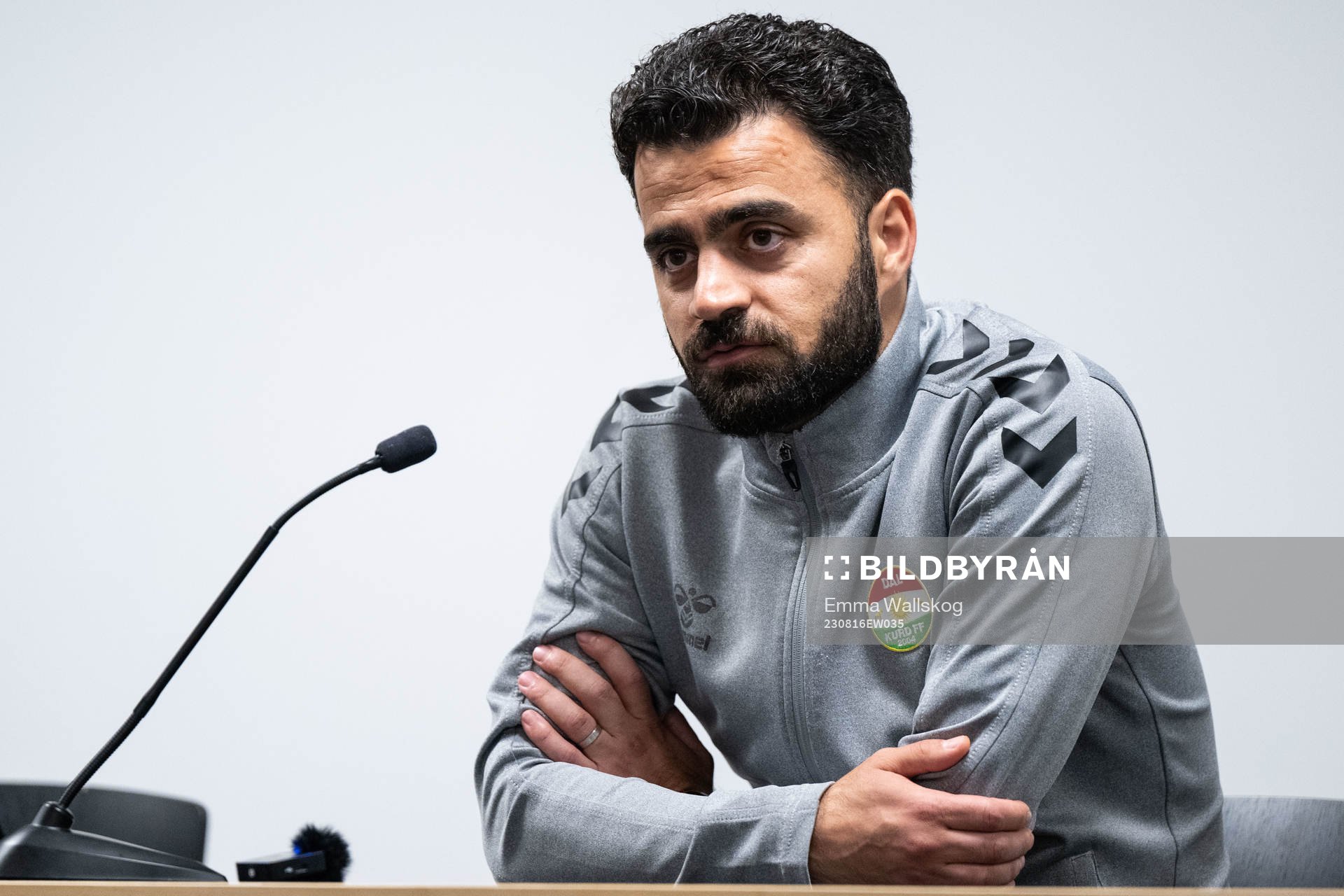 Dalkurds huvudtränare Amir Azrafshan