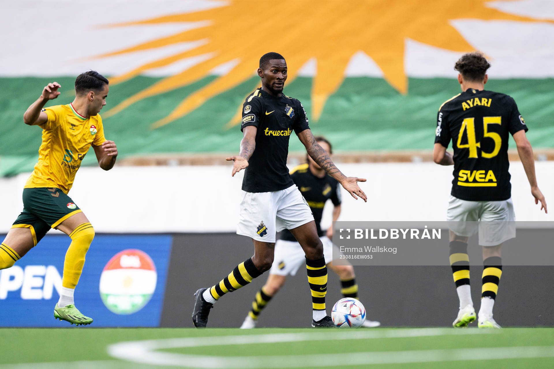 AIKs Aboubakar Keita reagerar