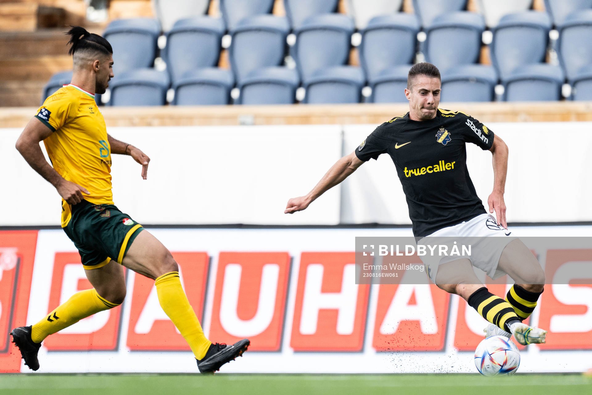 Dalkurds Imed Louati och AIKs Dino Besirovic