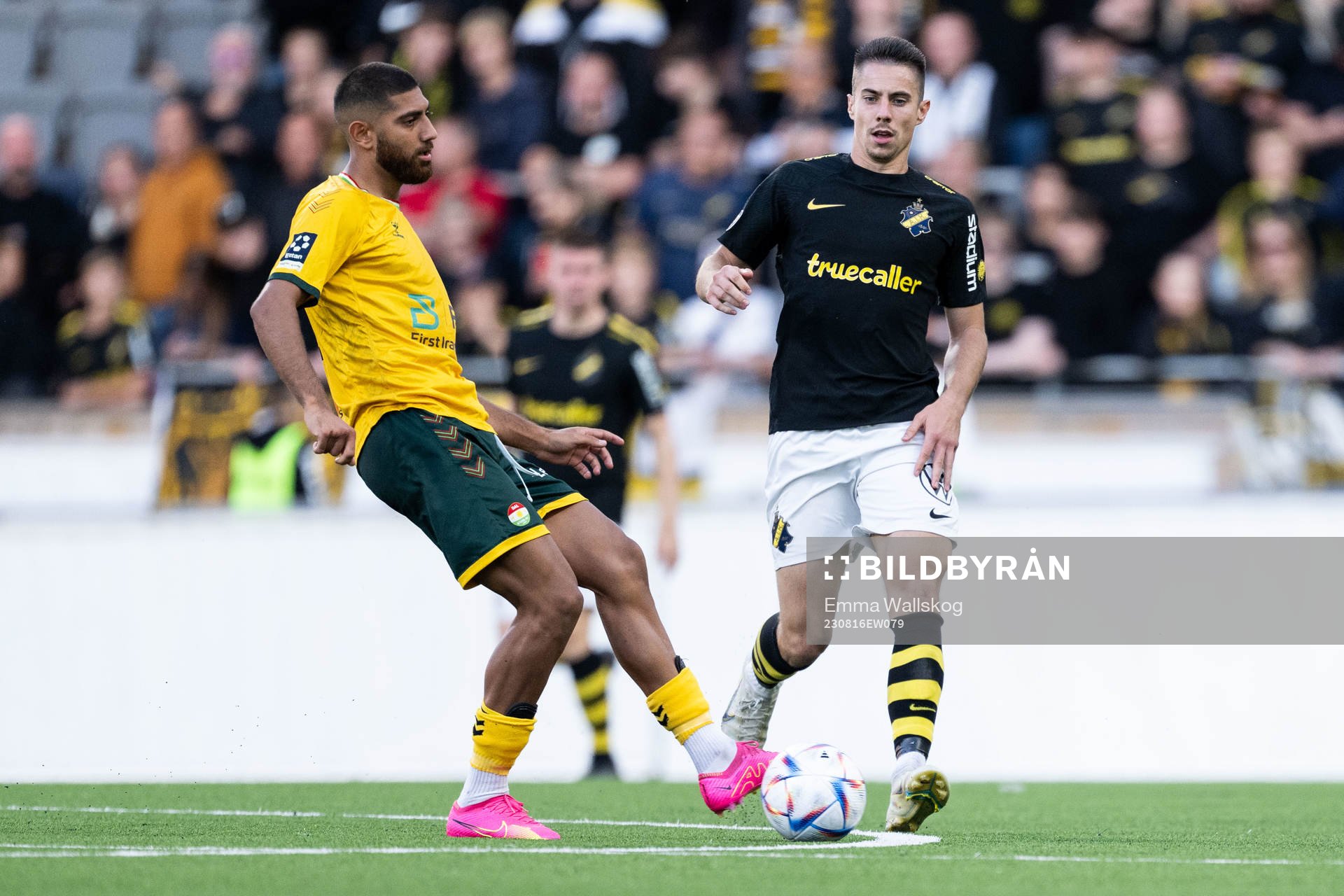 Dalkurds Rassa Rahmani och AIKs Dino Besirovic