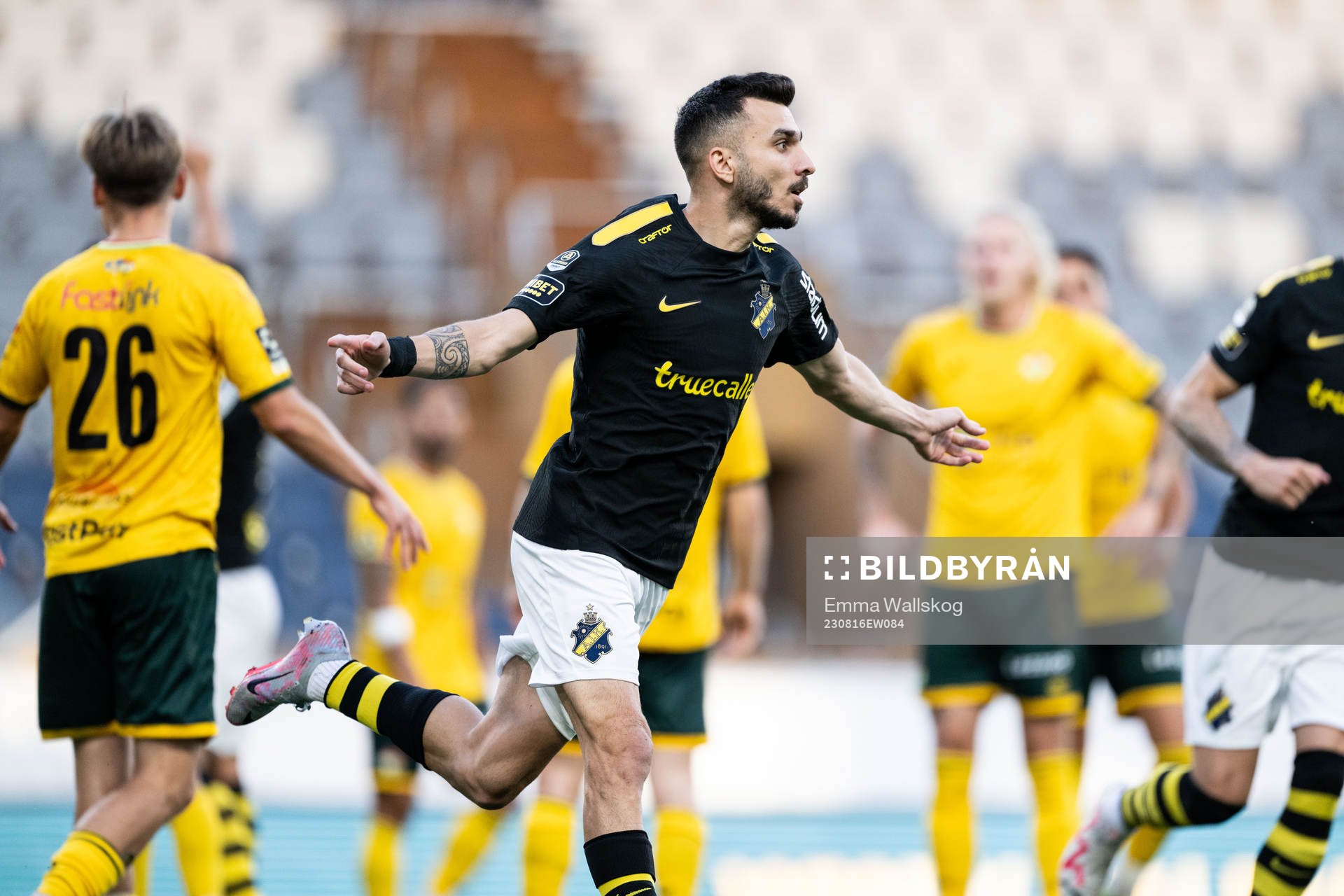 AIKs Ioannis Pittas jublar