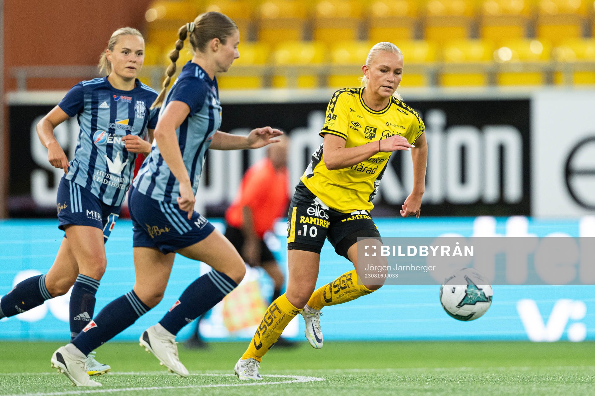 Husqvarnas Maja Norlund och Elfsborgs Matilda Ståhlbom