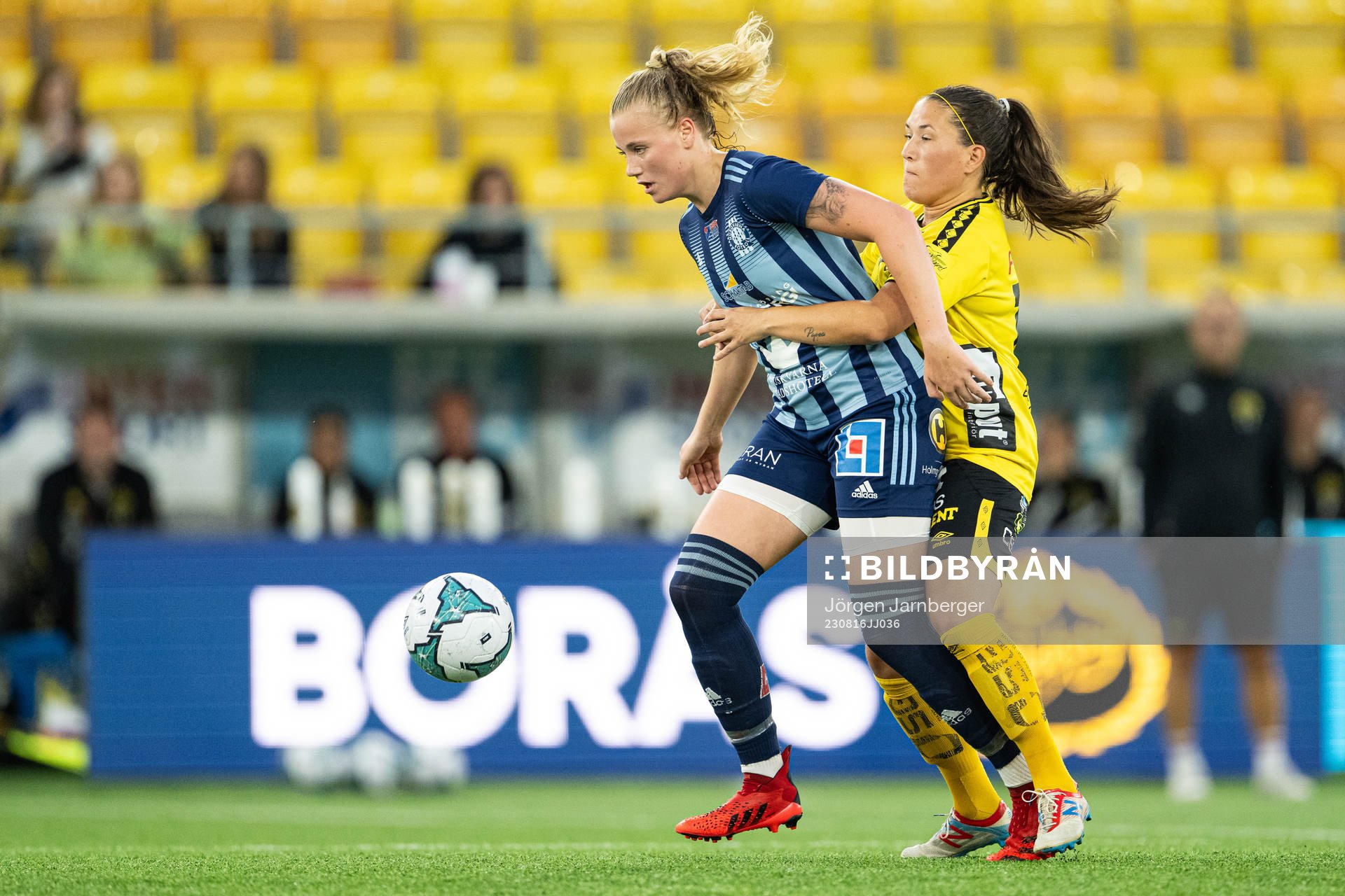 Husqvarnas Tilda Glemdal Bergkvist och Elfsborgs Johanna