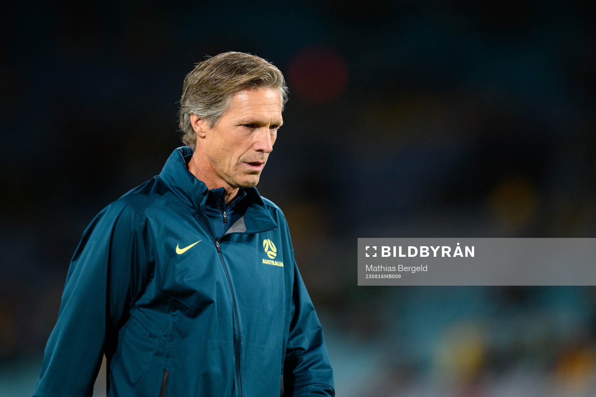 Assistant coach Jens Fjellström of Australia