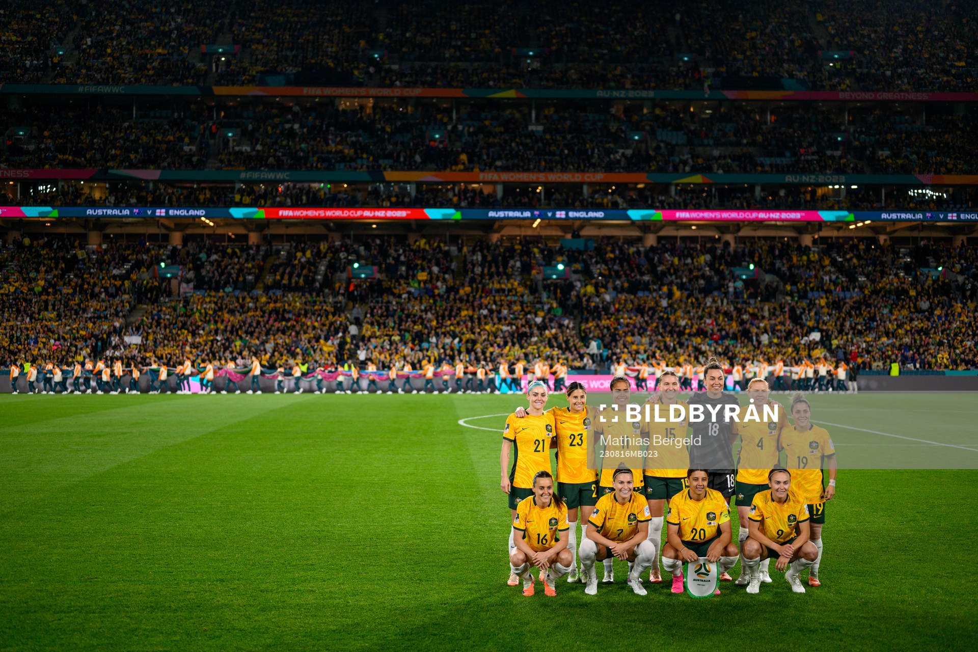 Starting eleven of Australia