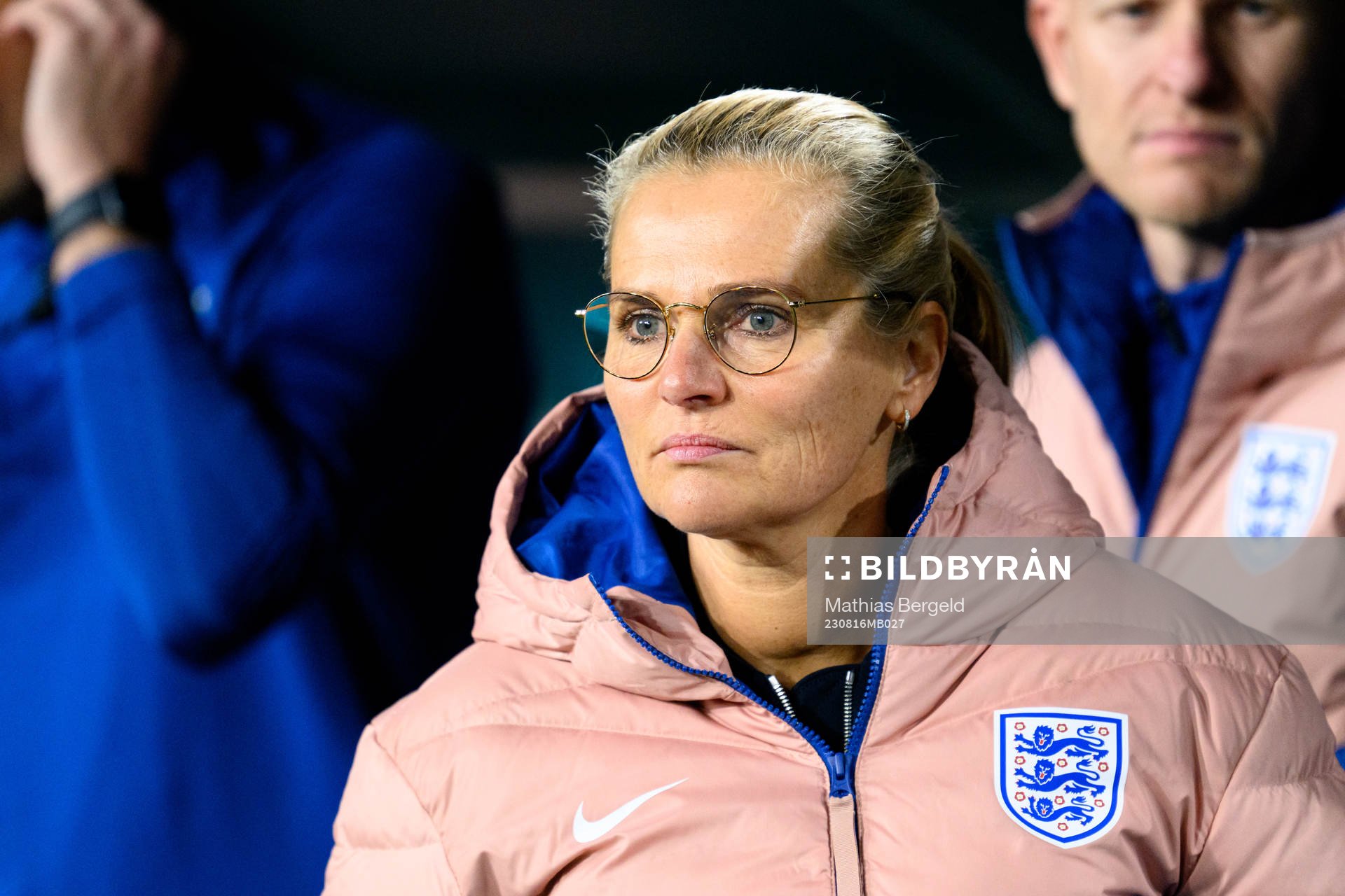 Head coach Sarina Wiegman of England