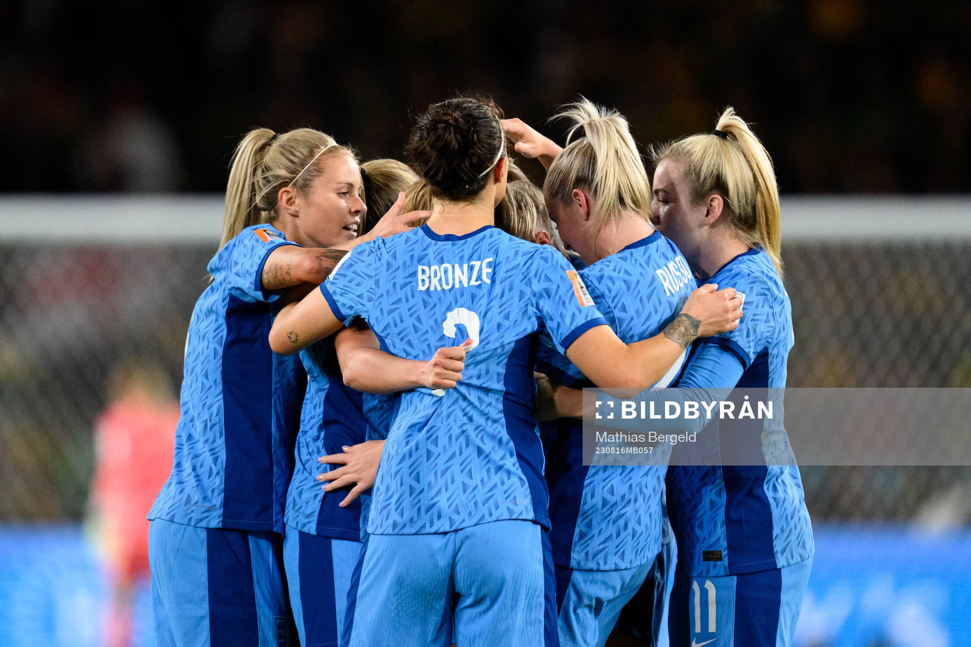 Players of England celebrate