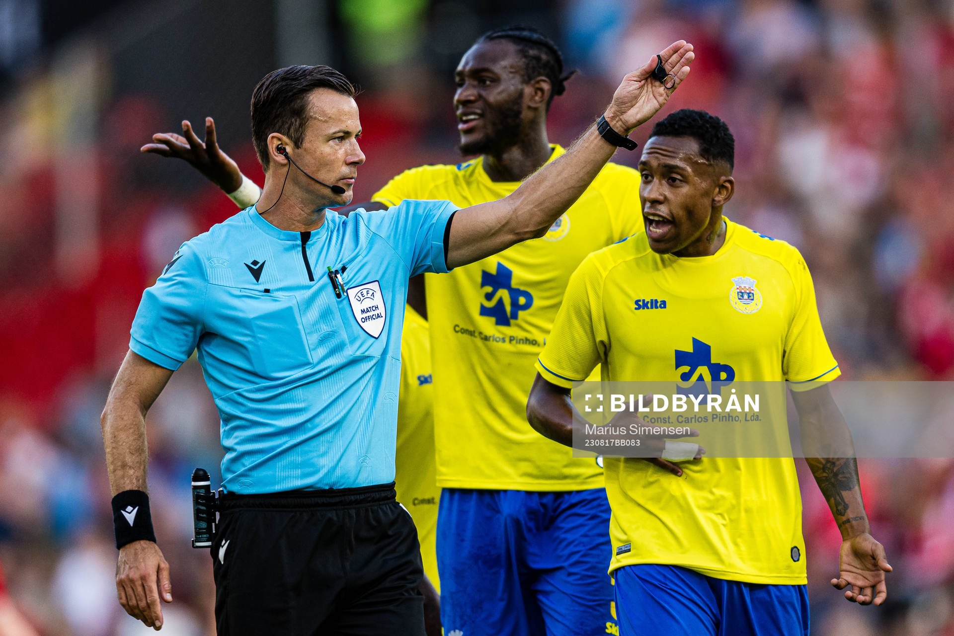 Bram Van Driessche, referee
