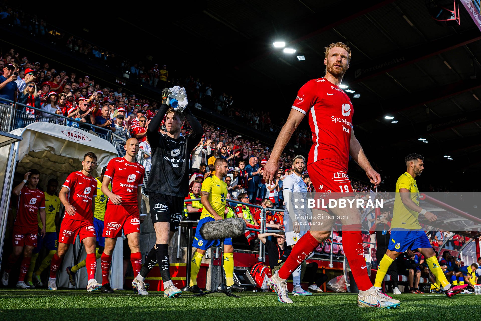 Mathias Dyngeland and Sivert Heltne Nilsen of Brann