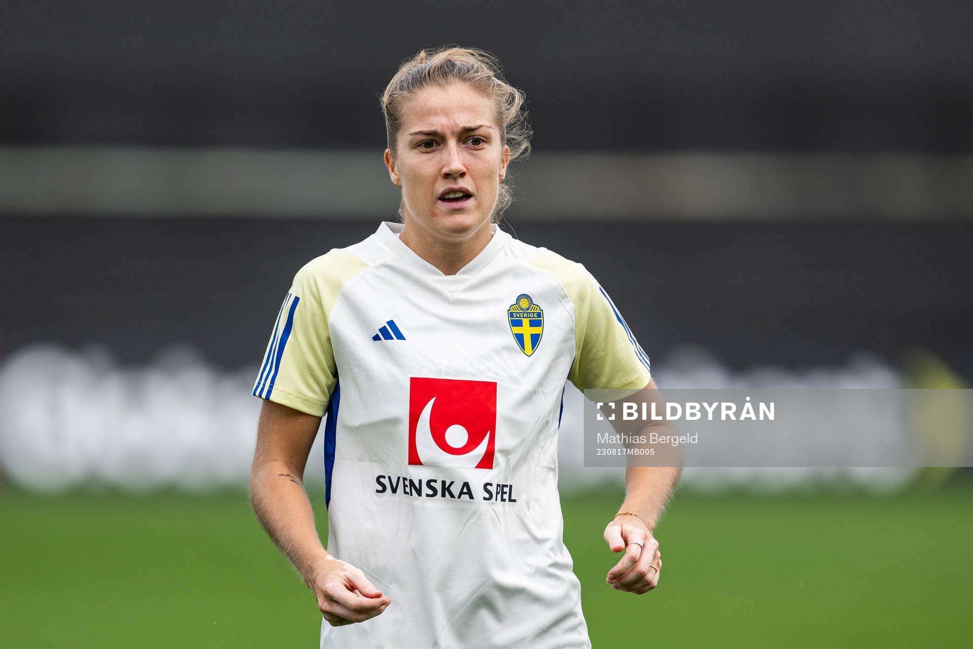 Filippa Angeldahl of the Swedish women's national football