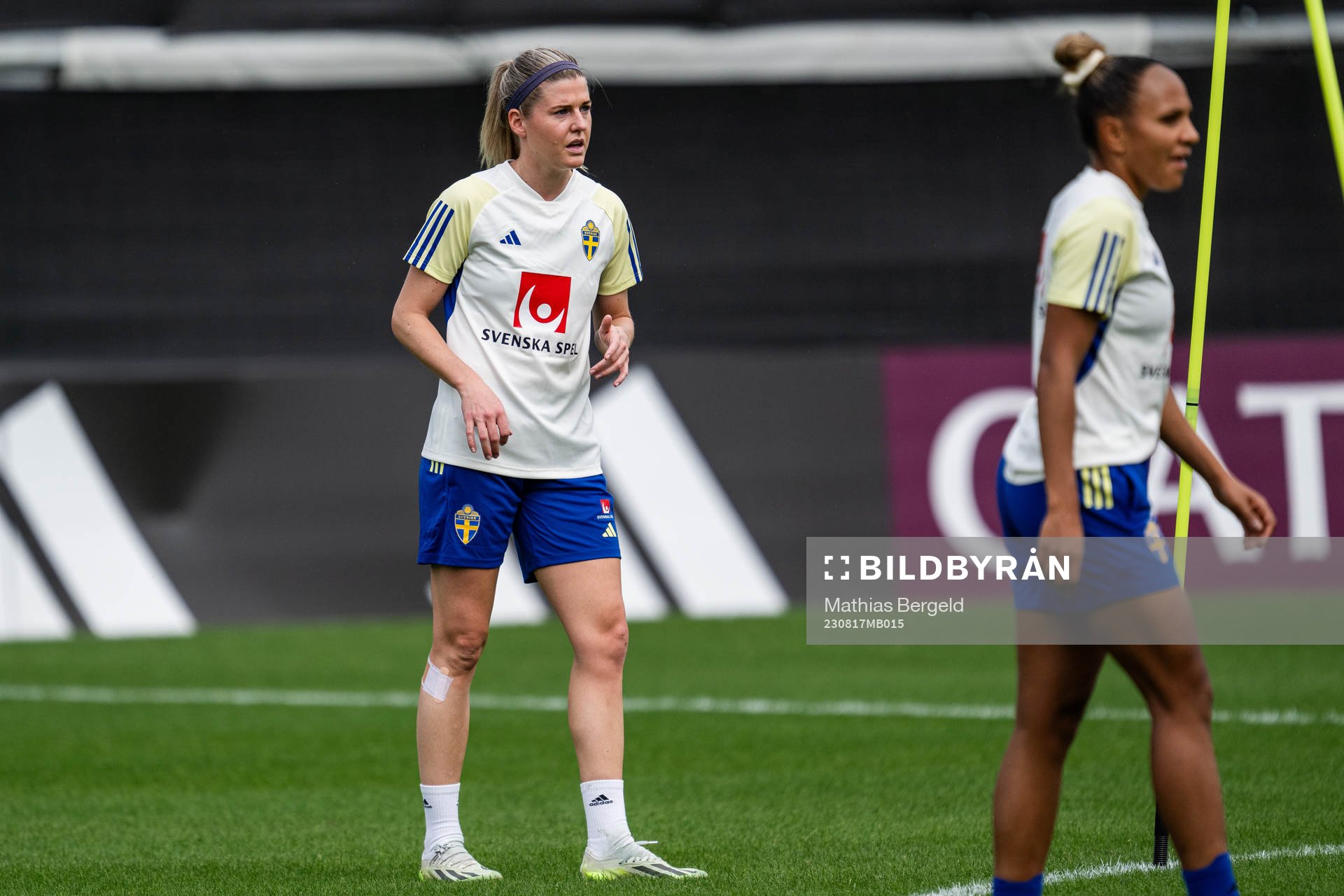 Olivia Schough of the Swedish women's national football