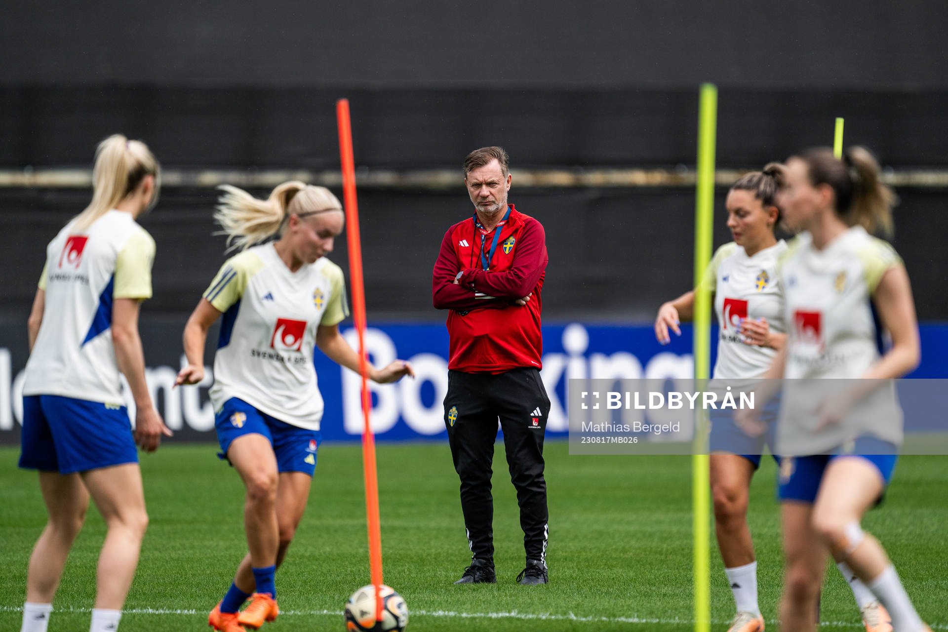 Head coach Peter Gerhardsson of the Swedish women's