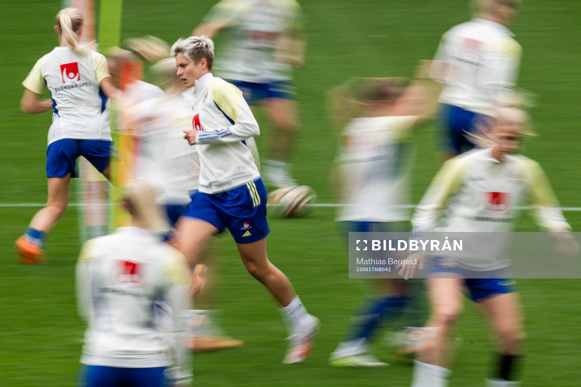 Lina Hurtig of the Swedish women's national football team