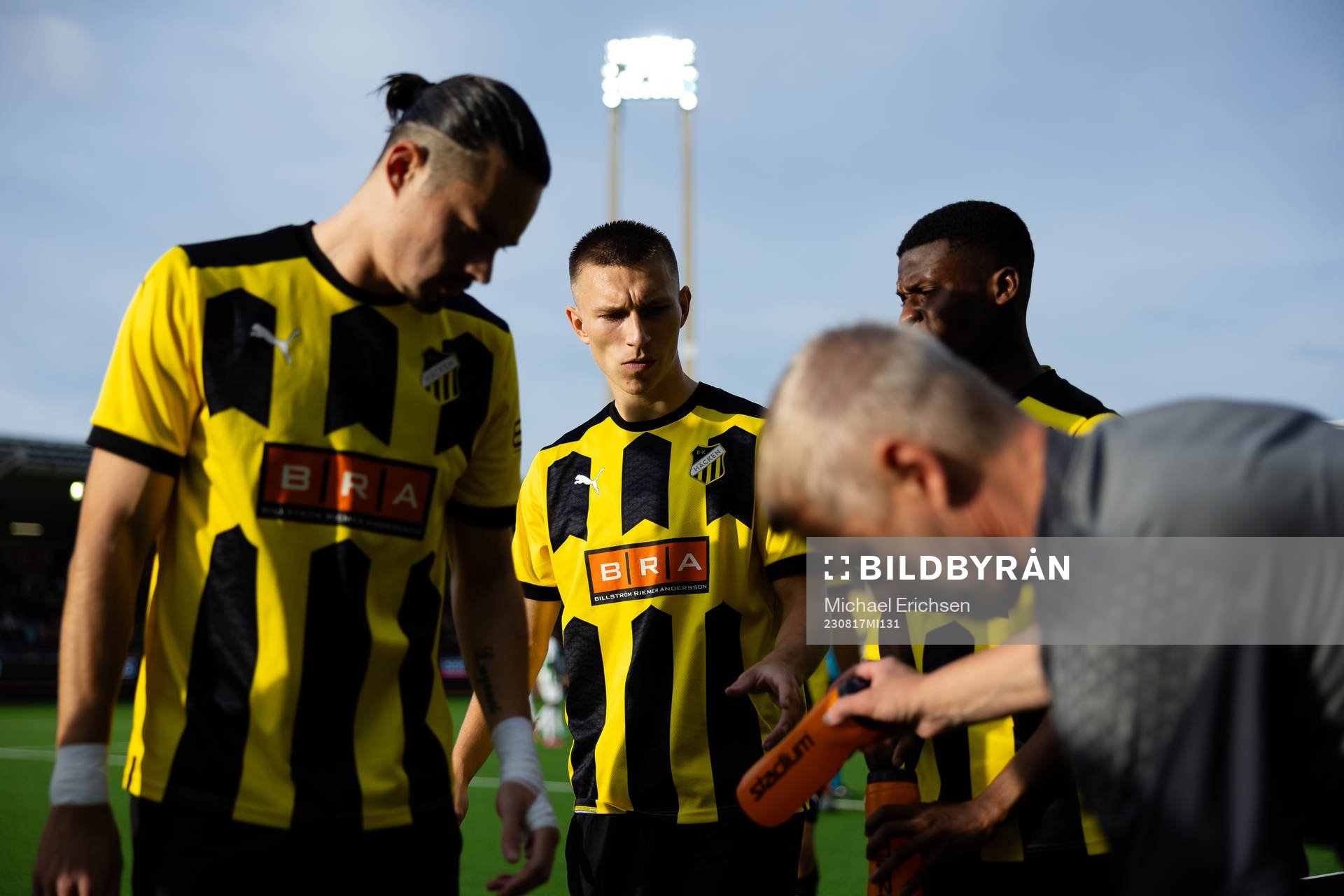 Amor Layouni, Kristoffer Lund Hansen and Akoua Romeo Amane