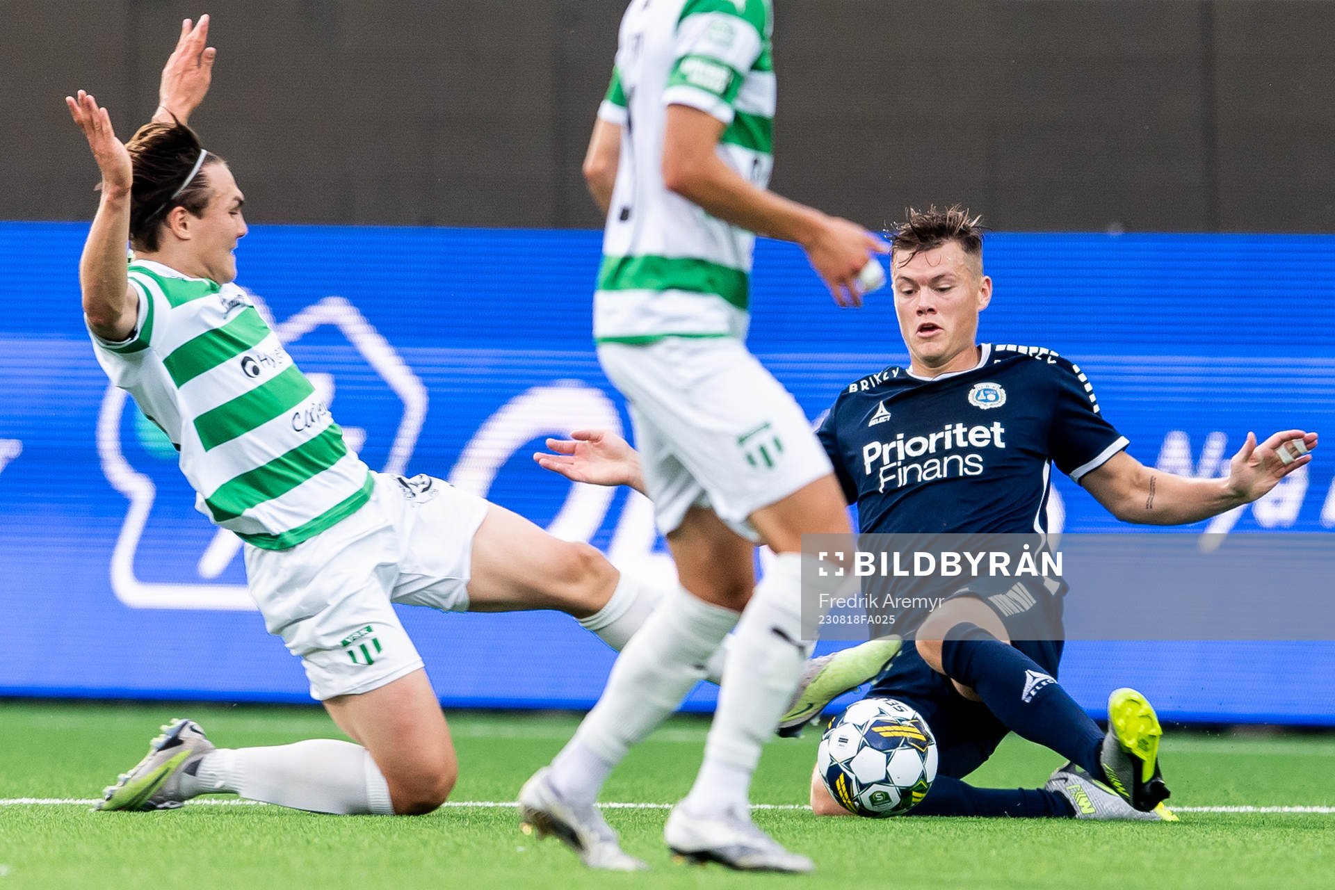 Västerås SKs Miguel Sandberg får