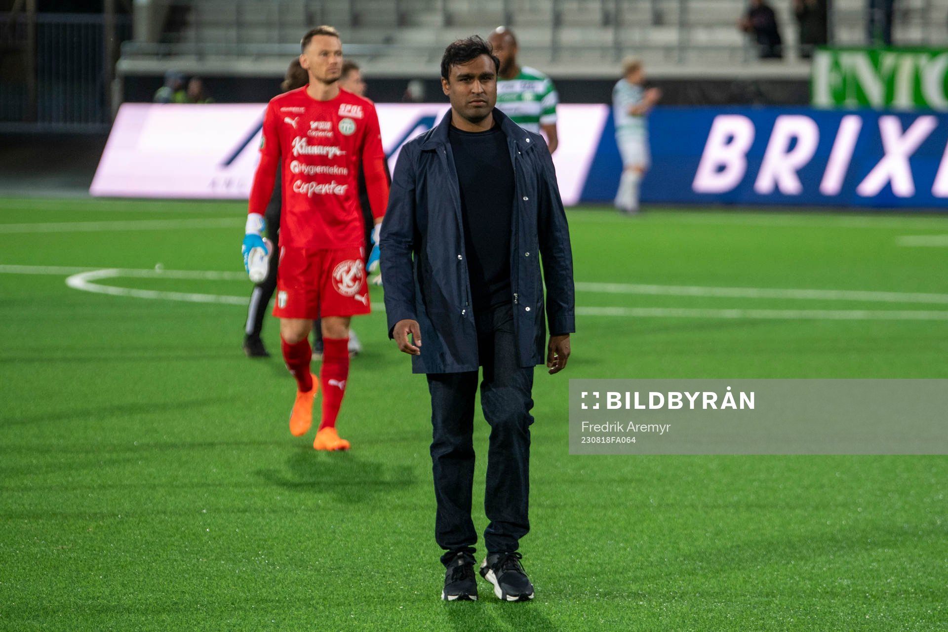 Västerås SKs tränare Kalle Karlsson deppar