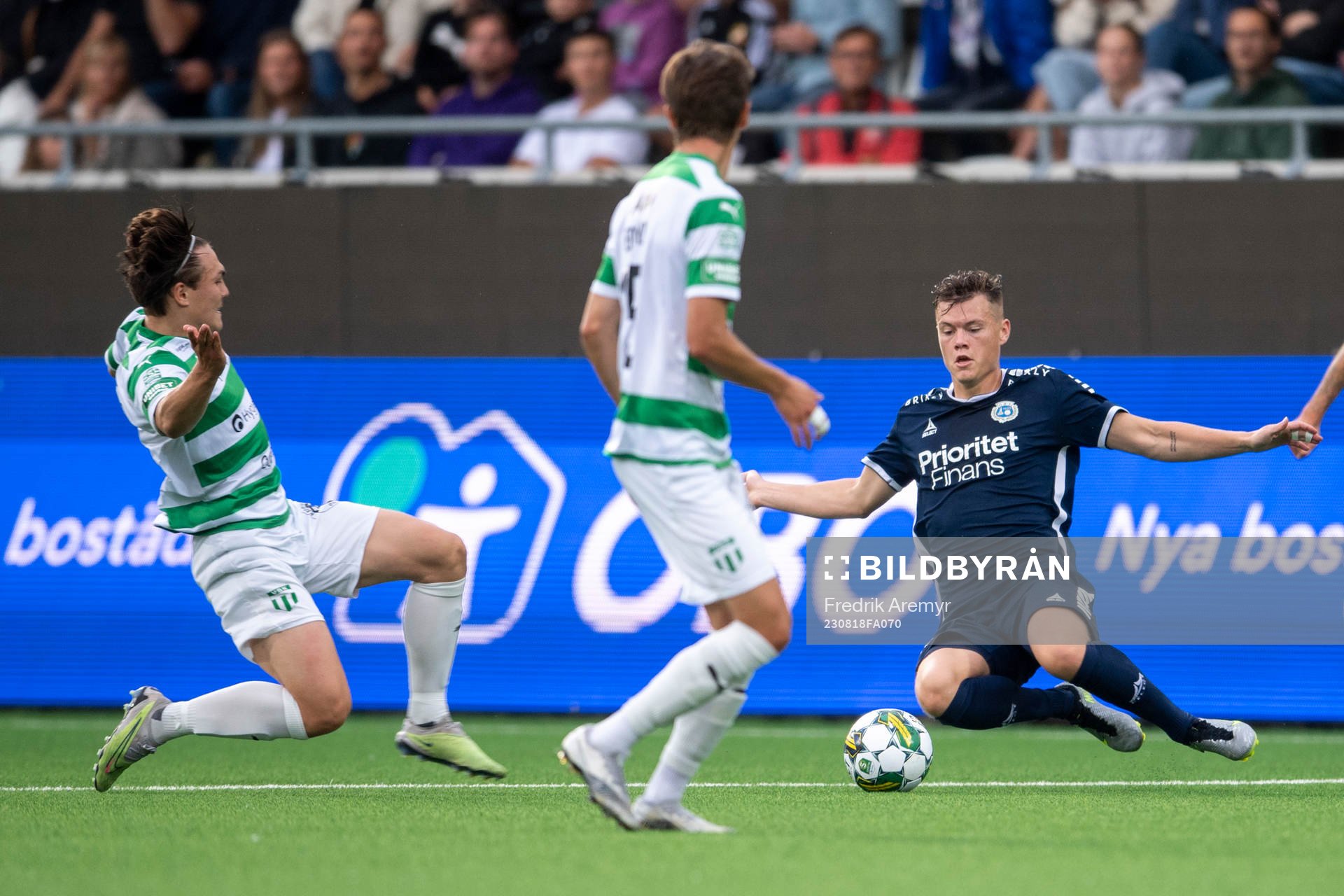 Västerås SKs Miguel Sandberg och Utsiktens Albin Skoglund