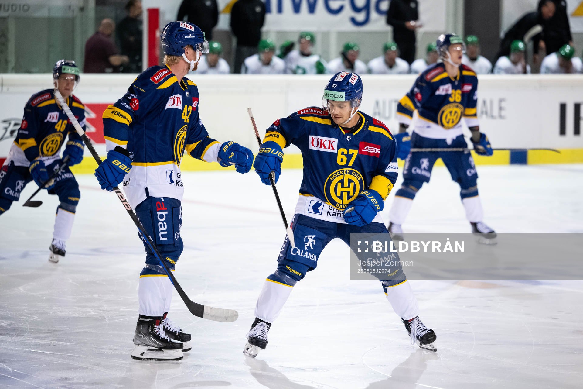 Joakim Nordström and Leon Bristedt of Davos