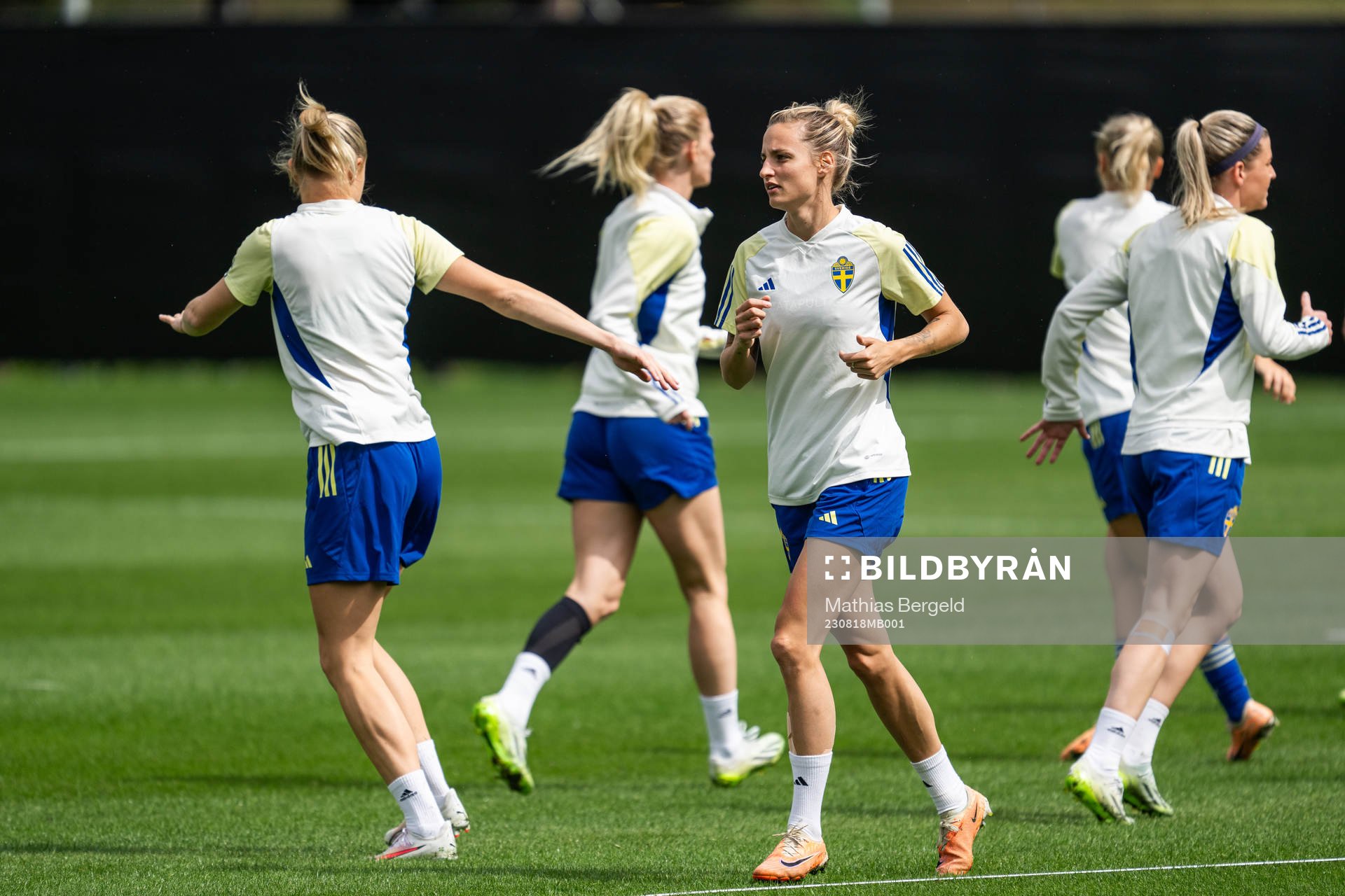 Nathalie Björn of the Swedish women's national football