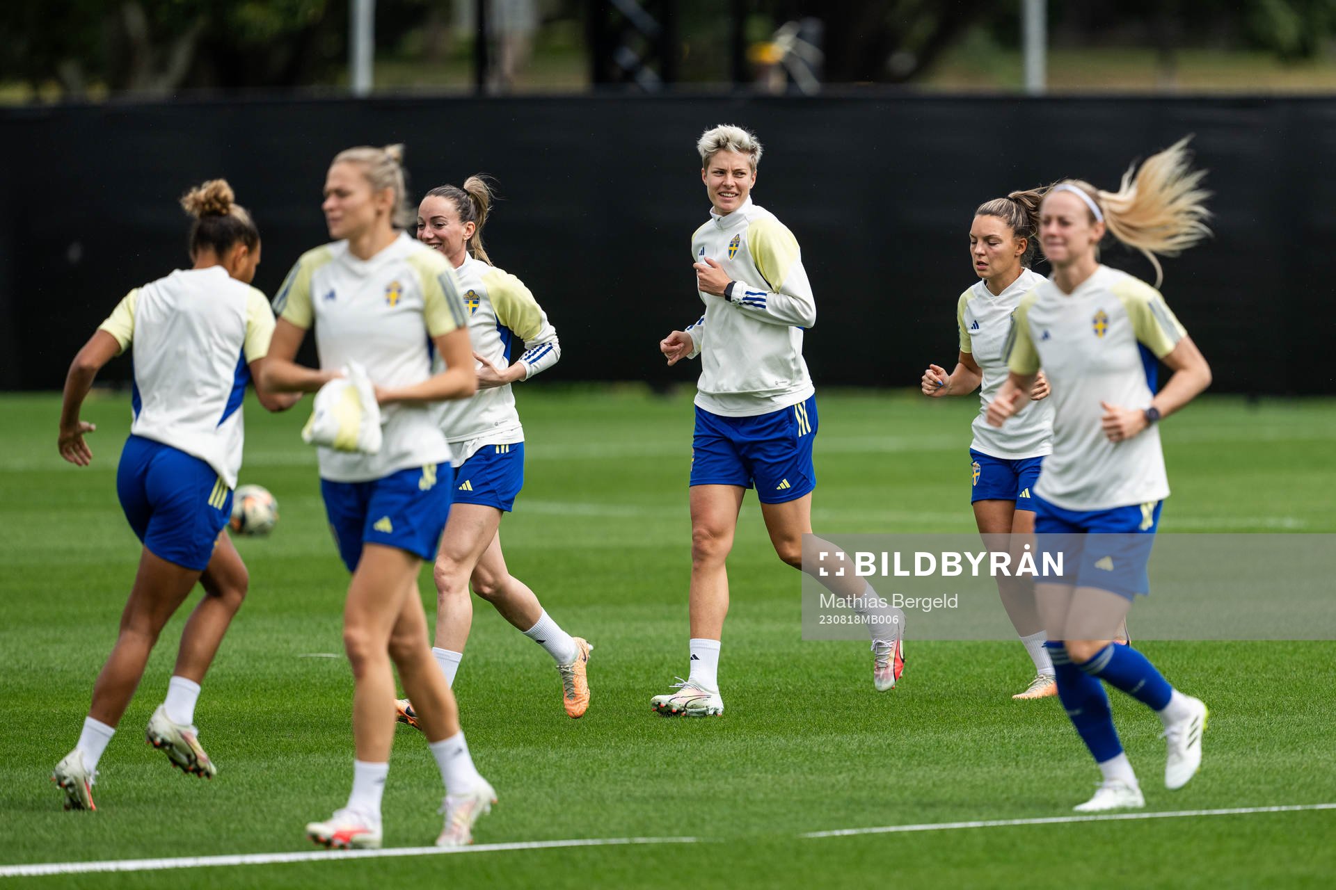 Kosovare Asllani, Lina Hurtig, Johanna Rytting Kaneryd and