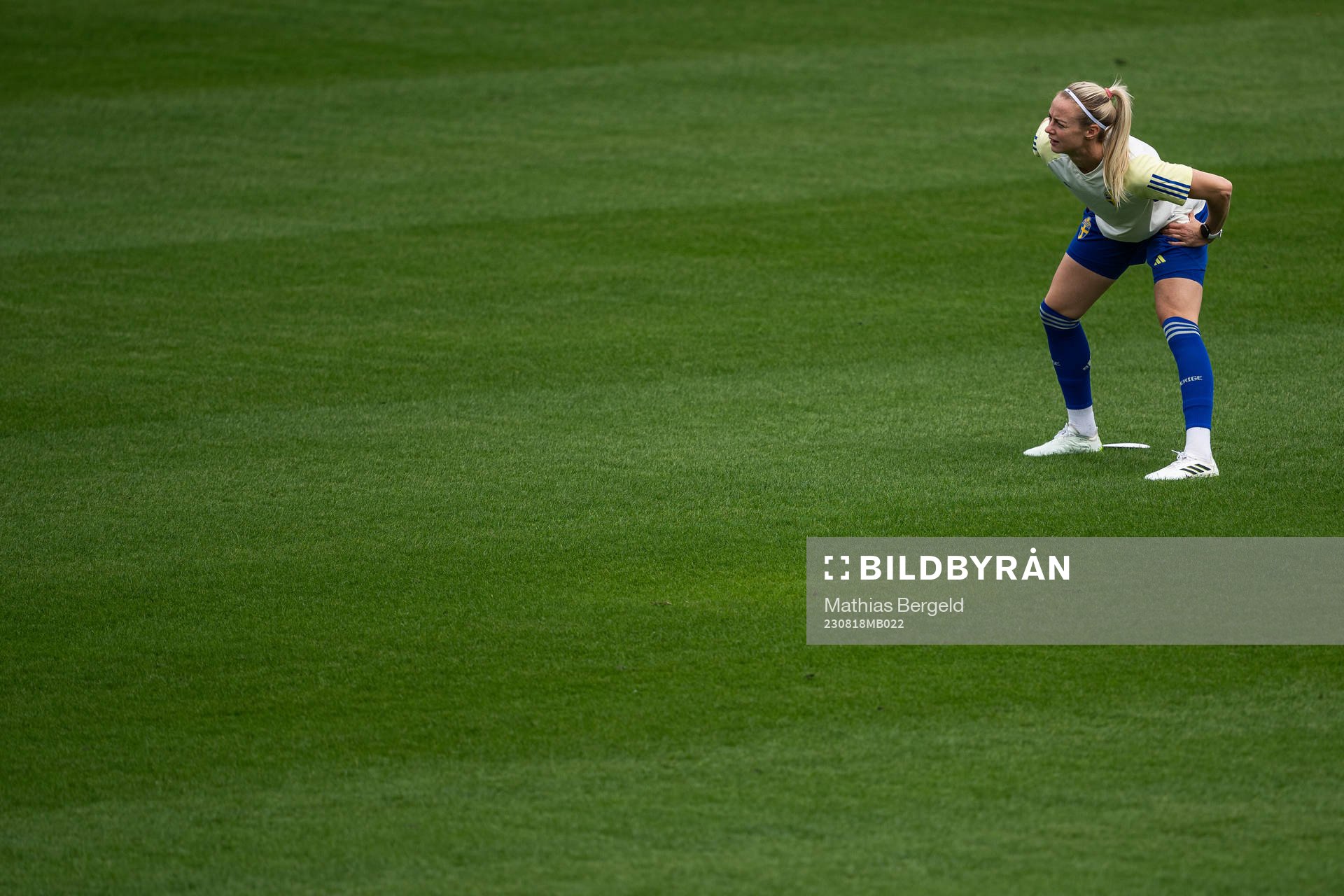 Amanda Ilestedt of the Swedish women's national football