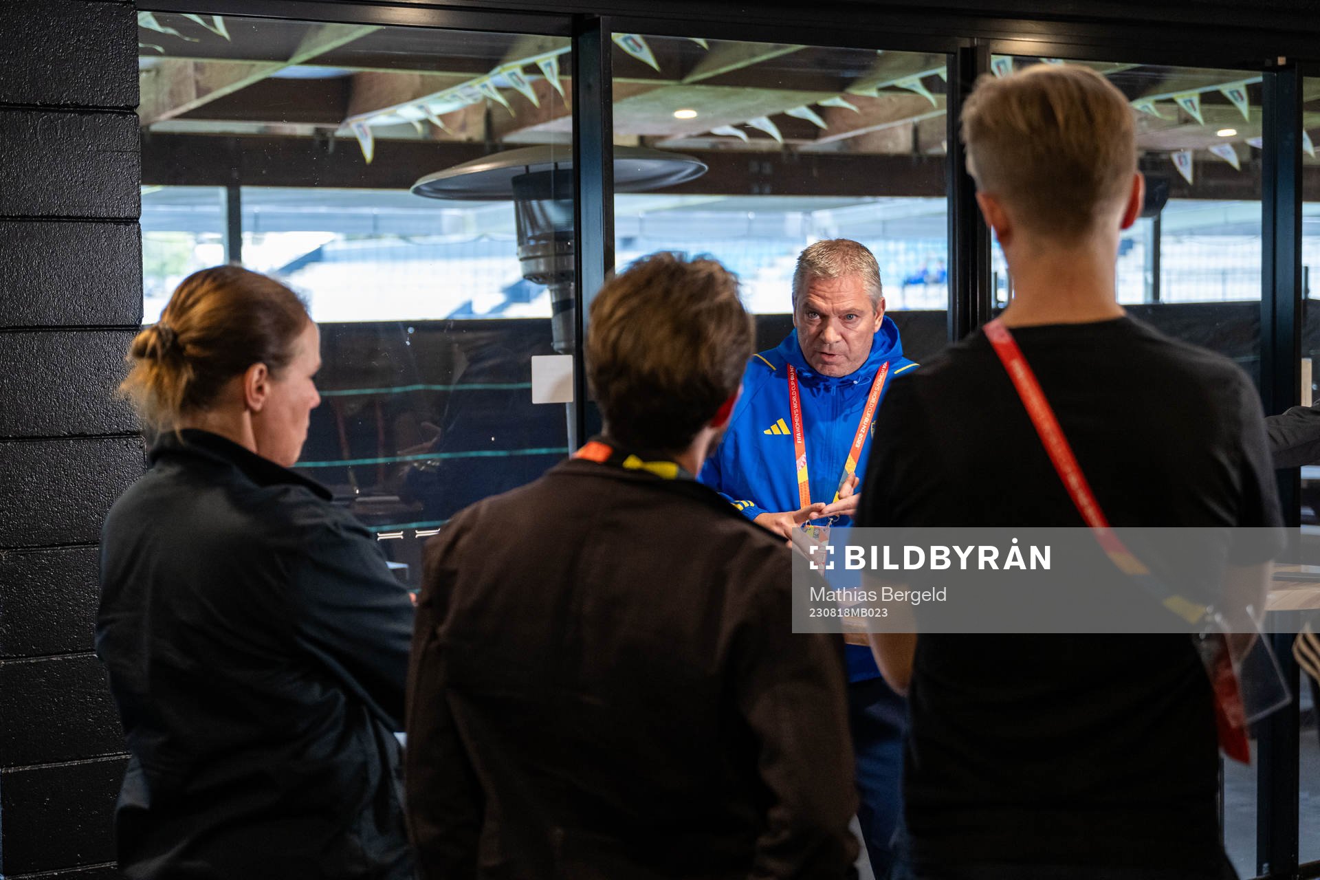 Martin Fredman, Head of security for the Swedish Football
