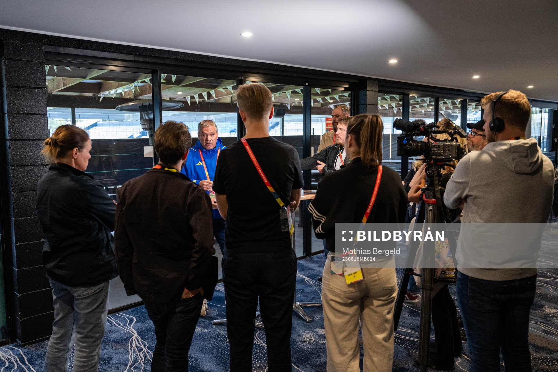 Martin Fredman, Head of security for the Swedish Football